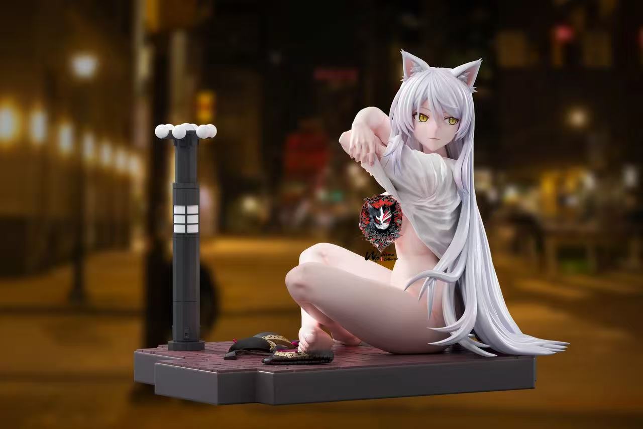 【Pre-sale】1/6 Scale Yani Neko and Black Hanekawa-Chainsmoker Cat-Hero Goblin Studio