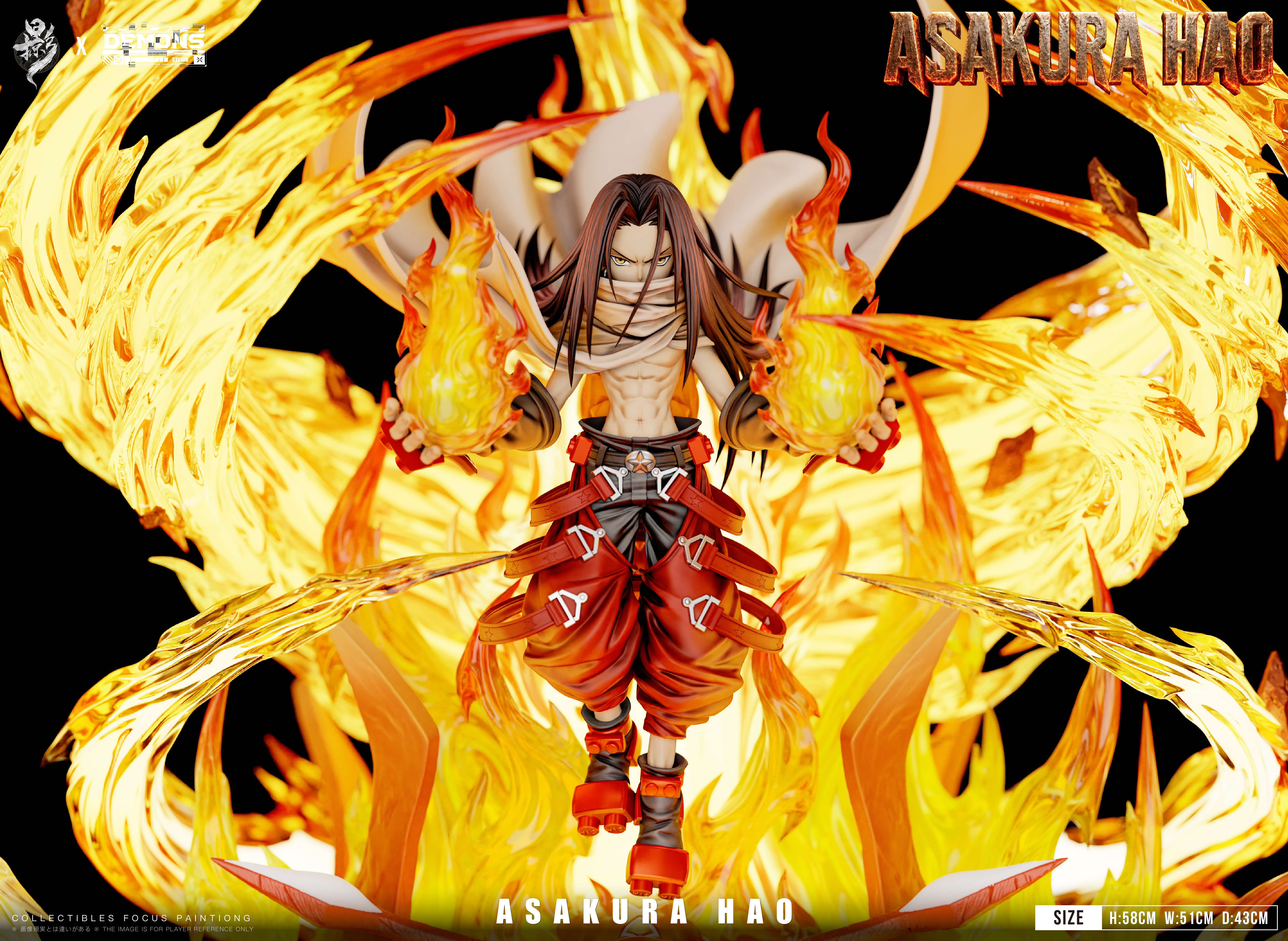 【Pre-sale】002 Asakura Hao-SHAMAN KING-LueYing Studio and Demons Studio