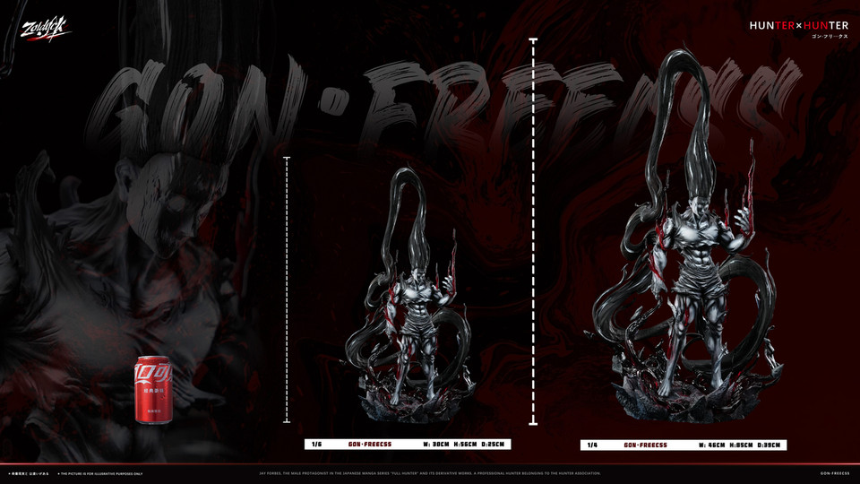 【Pre-sale】1/6 and 1/4 Scale Gon Freecss-Hunter X Hunter-Zoldyck Studio