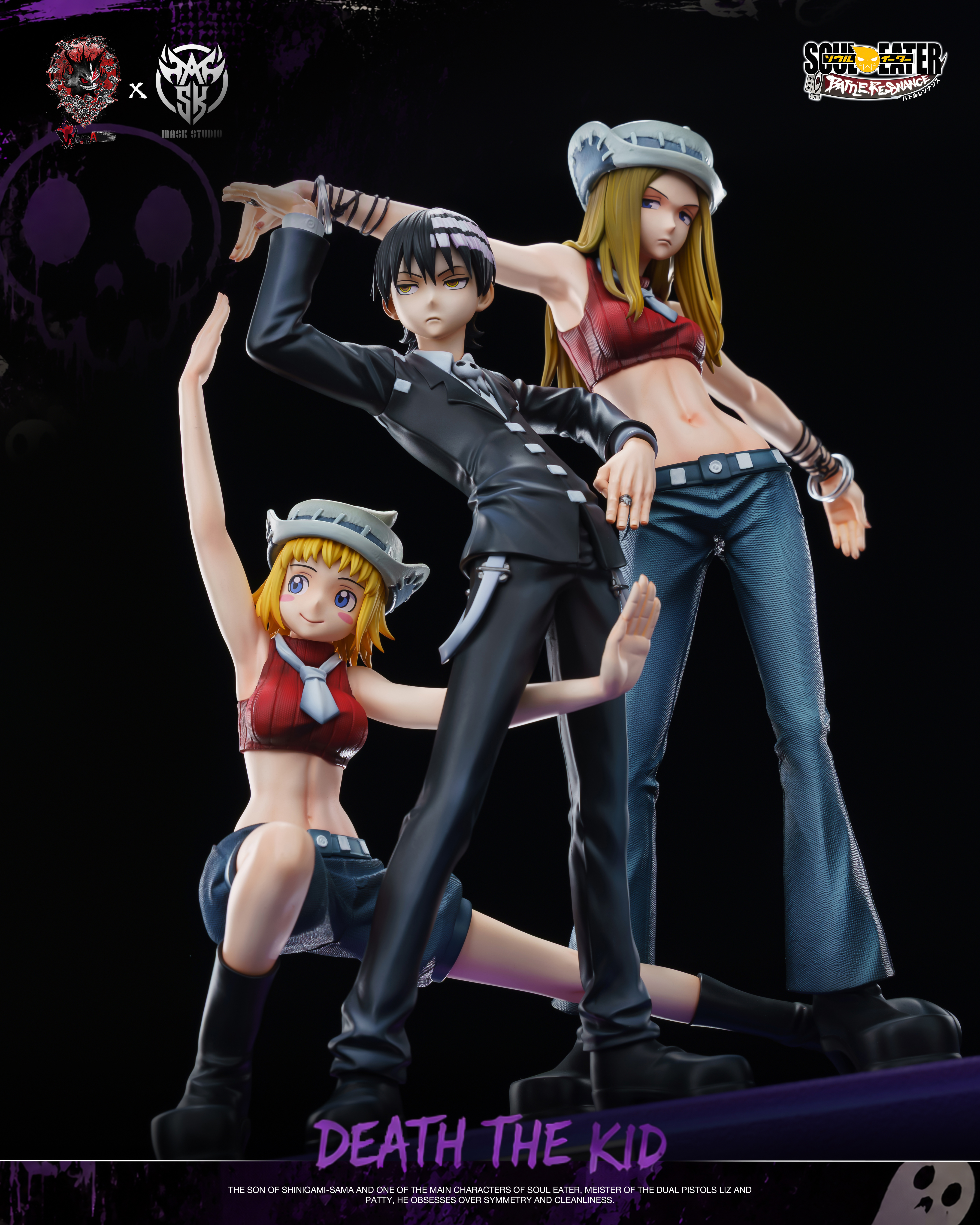 【Pre-sale】1/6 Death the Kid-Soul Eater-Weare A Design X Mask Studio