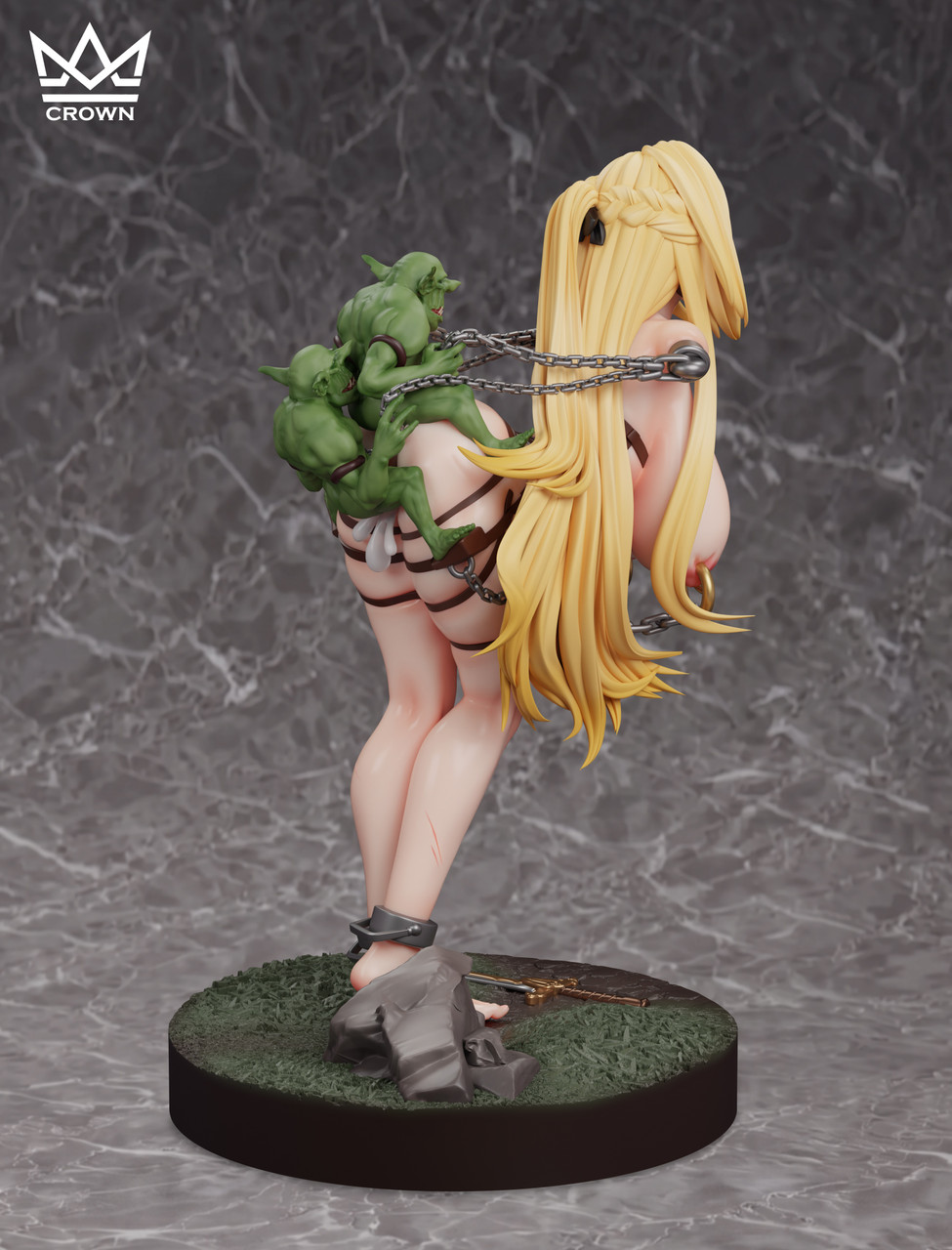 【Pre-sale】1/6 Scale Sword Maiden and Goblin-Goblin Slayer-Crown Studio