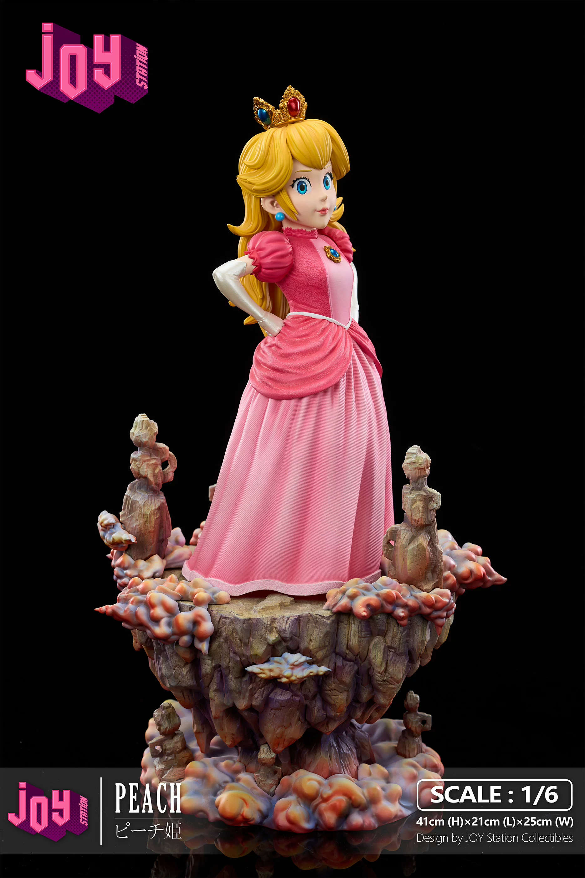 【Pre-sale】1/6 Scale Princess Peach-Super Princess Peach-Joy Station Studio