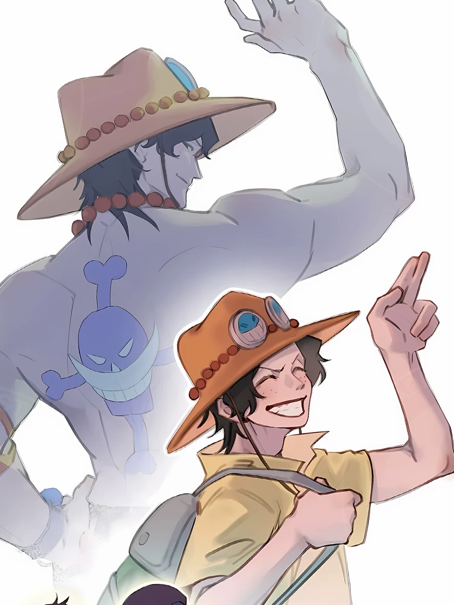 【Pre-sale】Decorative Painting of Goodbye Ace-One Piece-XingKong Studio