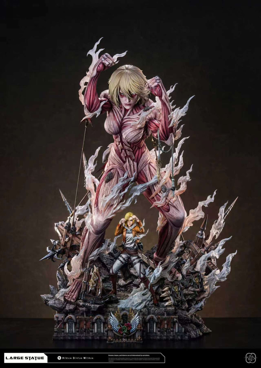 【Pre-sale】1/6 Scale Annie Leonhart and Female Titan-Attack on Titan-Hertz Studio