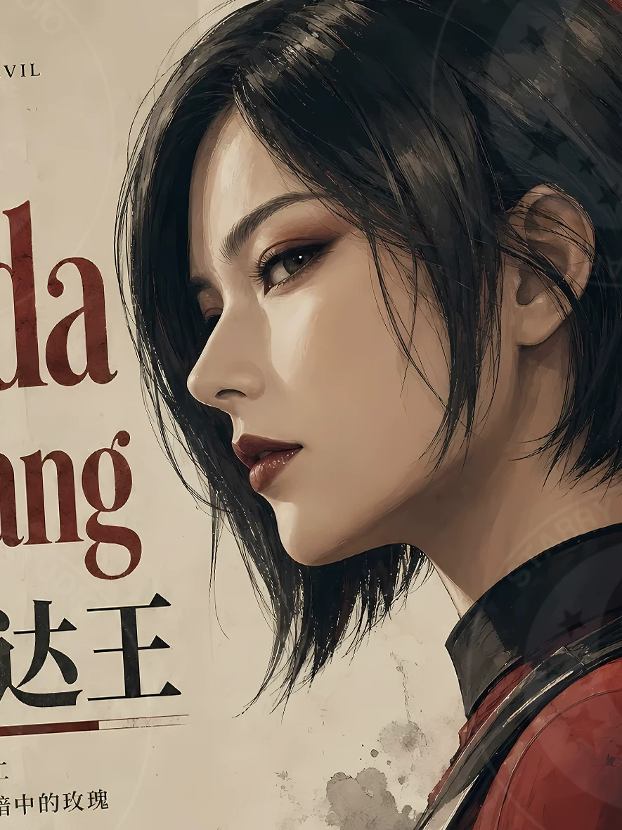 【Pre-sale】Decorative Painting of Ada Wong, Jill and Grace-Resident Evil-XingKong Studio