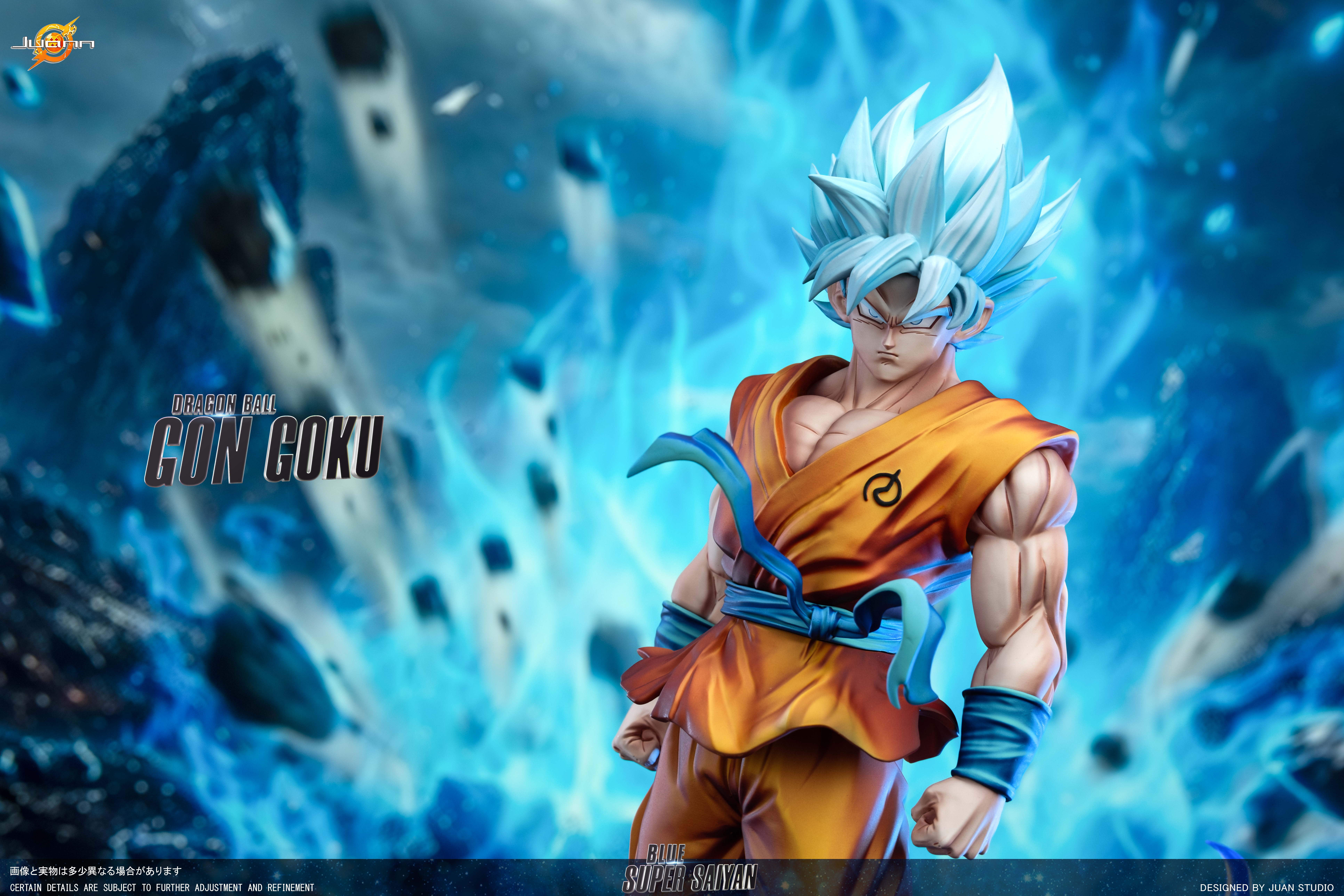 【Pre-sale】1/6 and 1/4 Scale Super Saitan Blue Goku-Dragon Ball-juann Studio