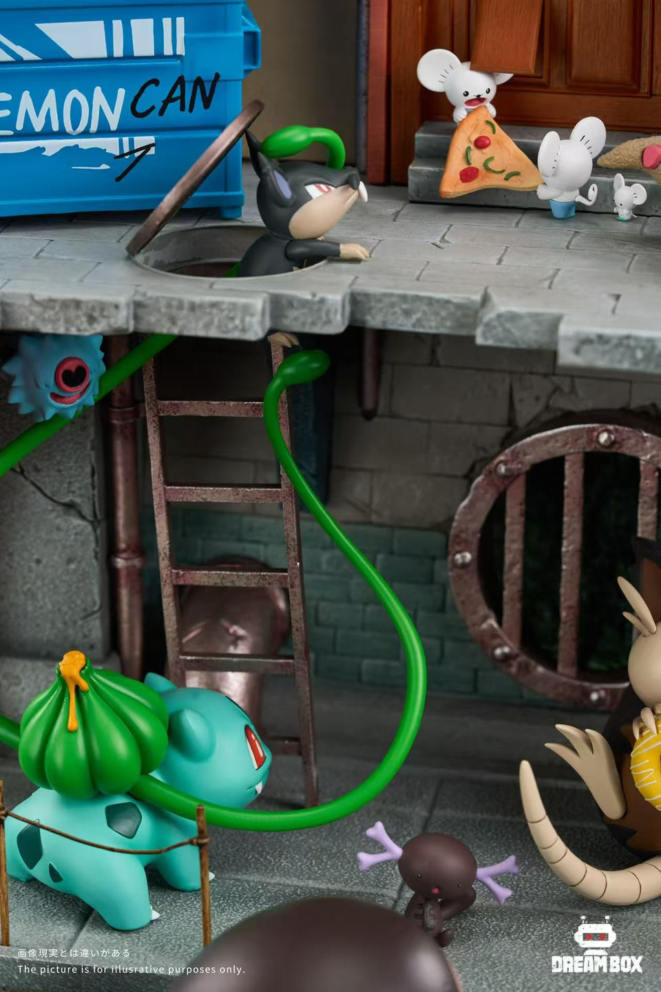 【Pre-sale】1/20 Scale Urban Kitchen-Pokemon-DreamBox Studio