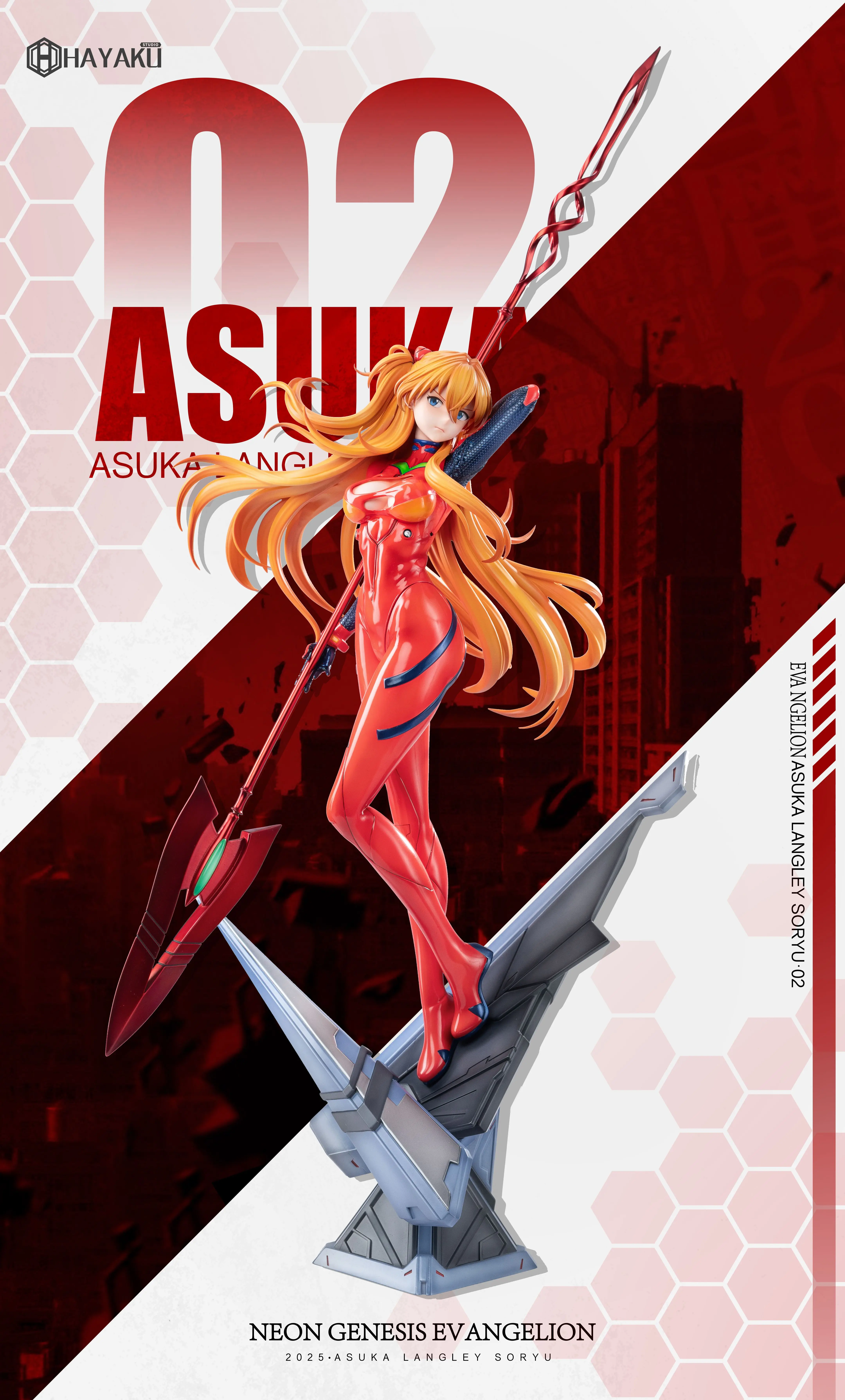 【Pre-sale】1/6 and 1/4 Scale Asuka and Ayanami Rei-EVA-HAYAKU Studio