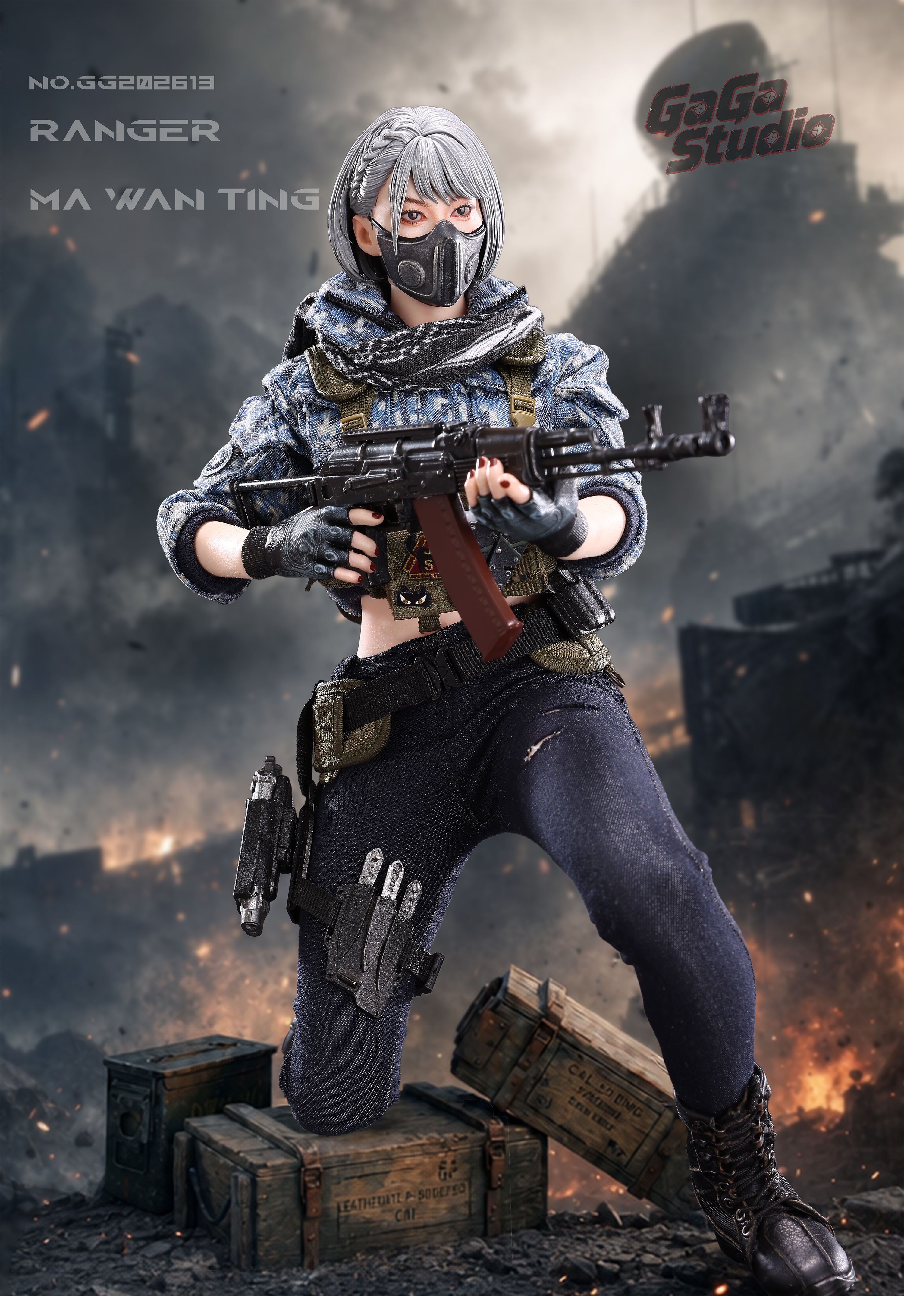 【Pre-sale】1/6 Scale Ranger Ma Wan Ting-GaGa Studio