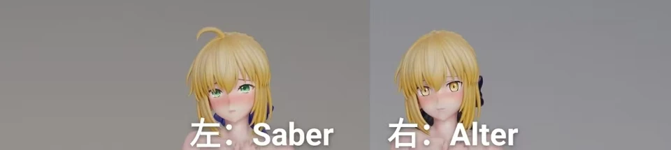 【Pre-sale】1/6 Scale Saber and Alter-Fate/Grand Order-Spider Studio