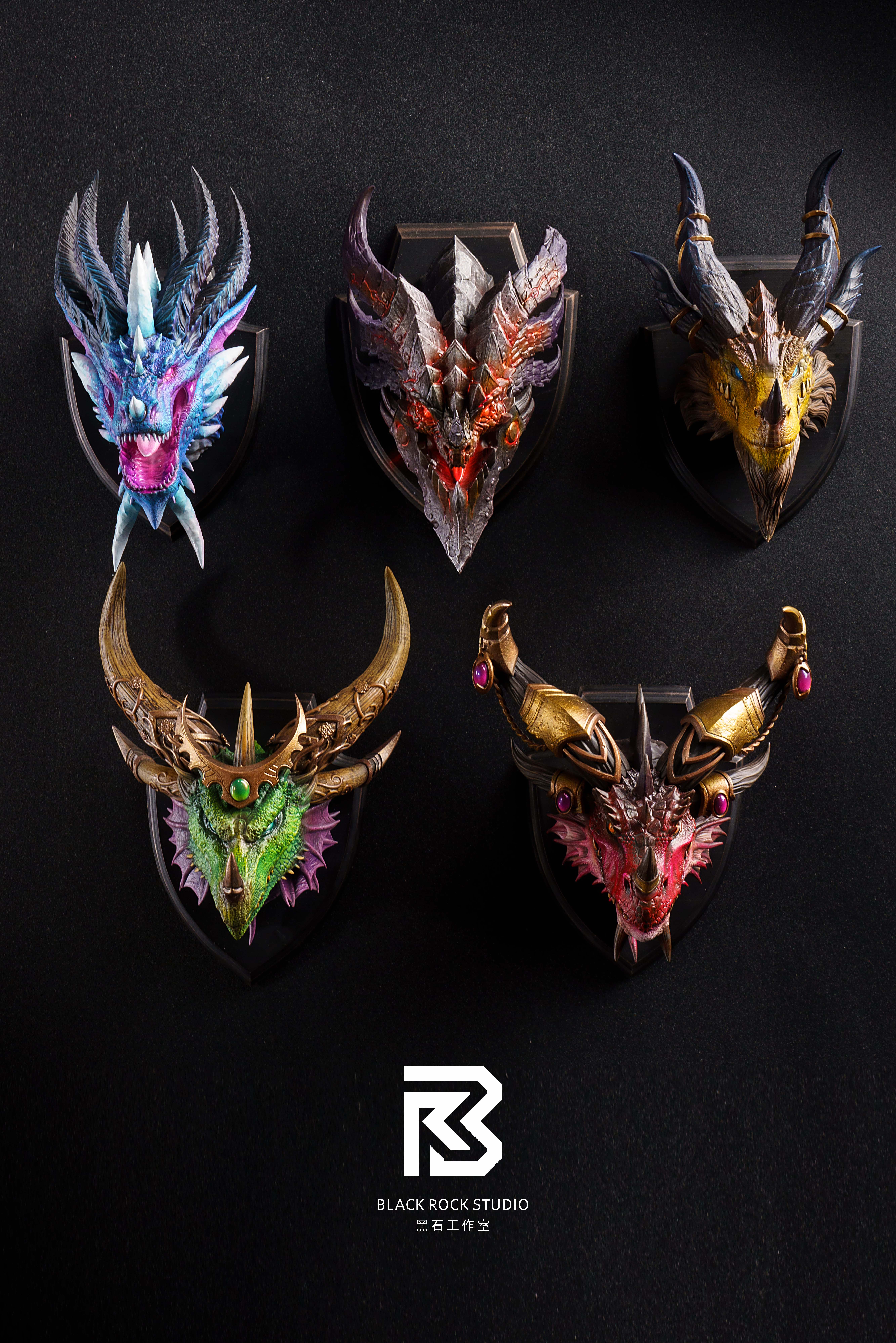 【Pre-sale】Refrigerator Magnet Malygos, Meltharion, Nozdormu, Ysera and Alexstrasza-Black Rock Studio
