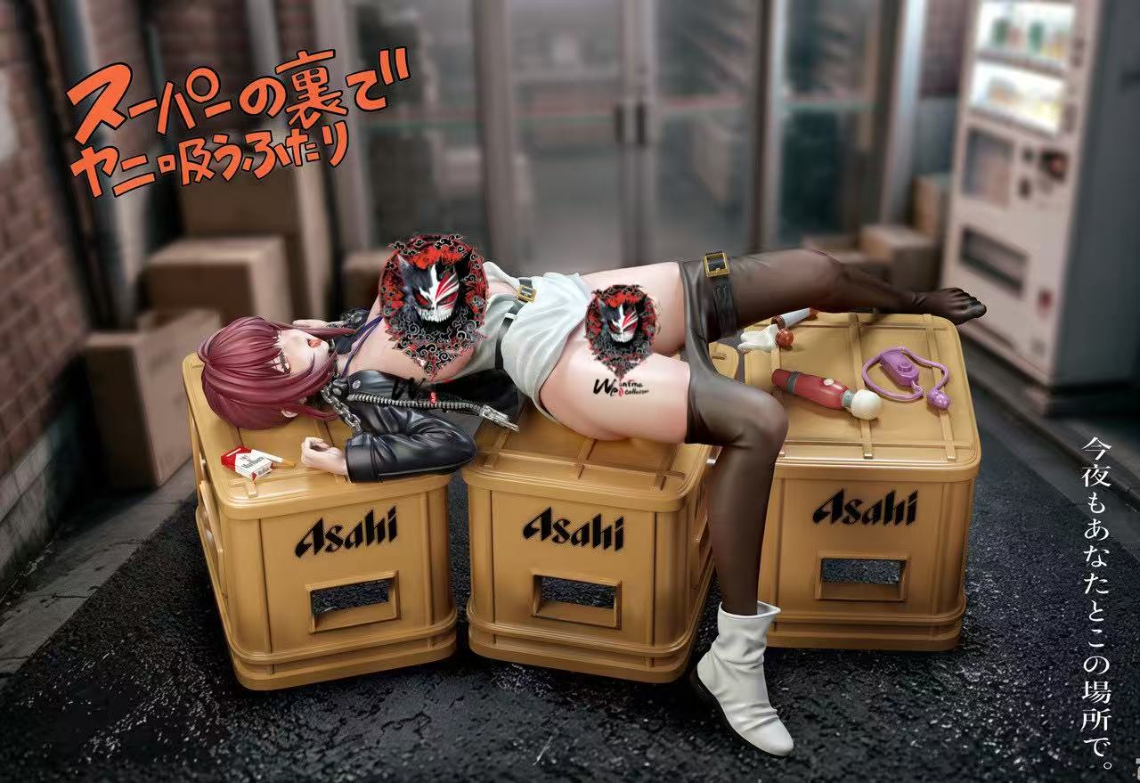 【Pre-sale】1/6 Scale Tayama-Smoking Behind the Supermarket-Murloc Studio
