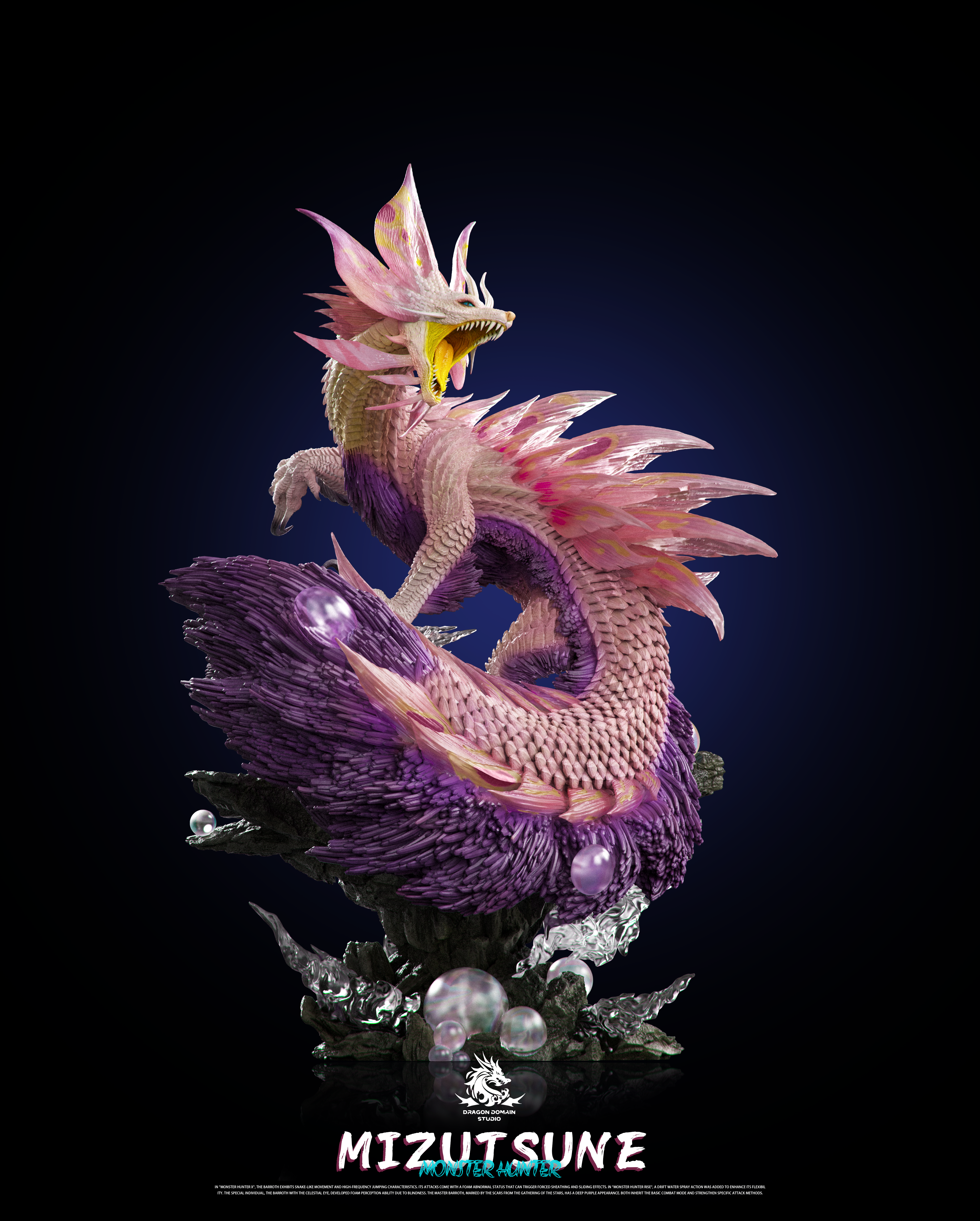 【Pre-sale】Mizutsune-Monster Hunter-Dragon Realm Studio