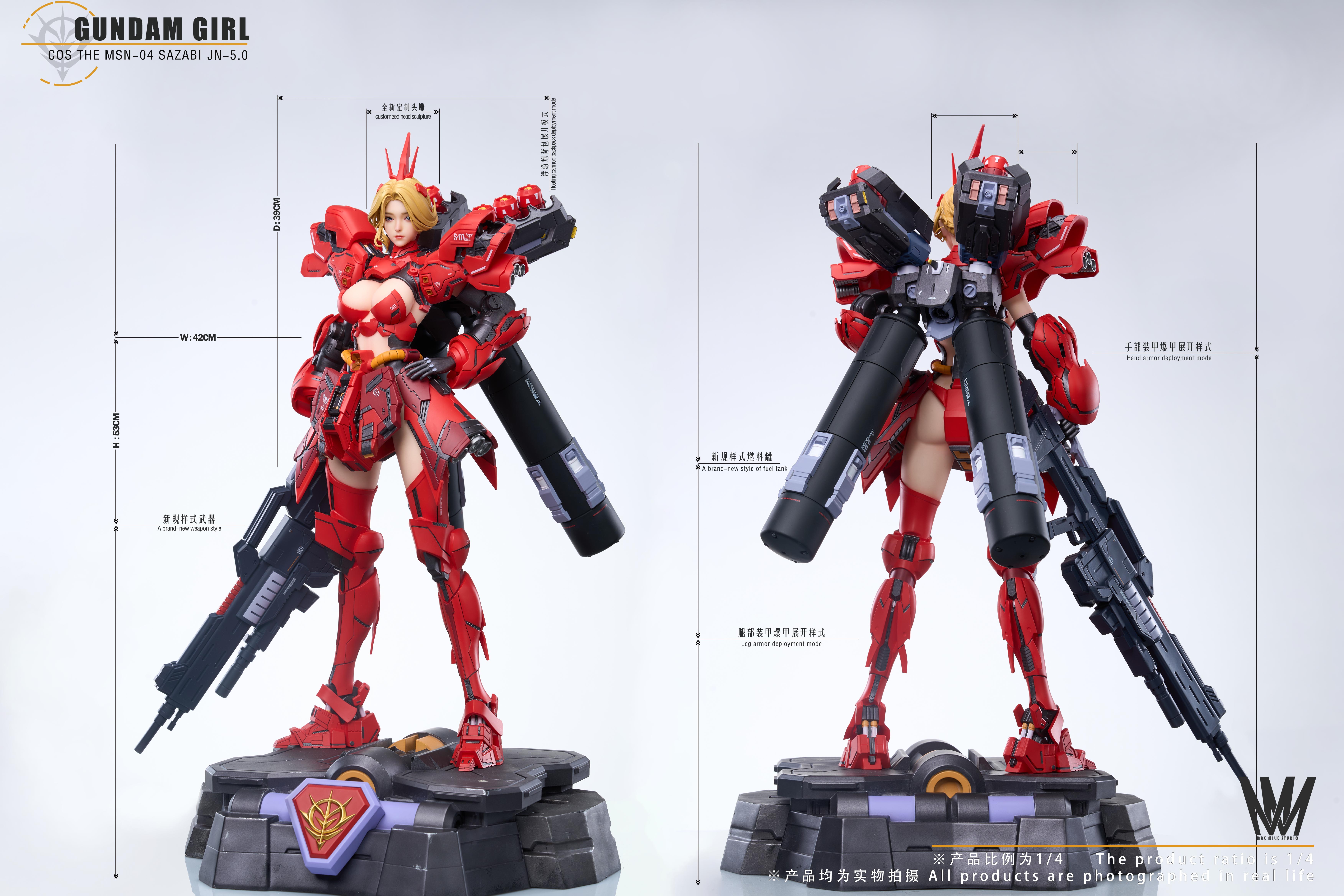【Pre-sale】1/4 Scale JN5.0 Sand Girl Cos TheSAZABI-GUNDAM-MMS Studio