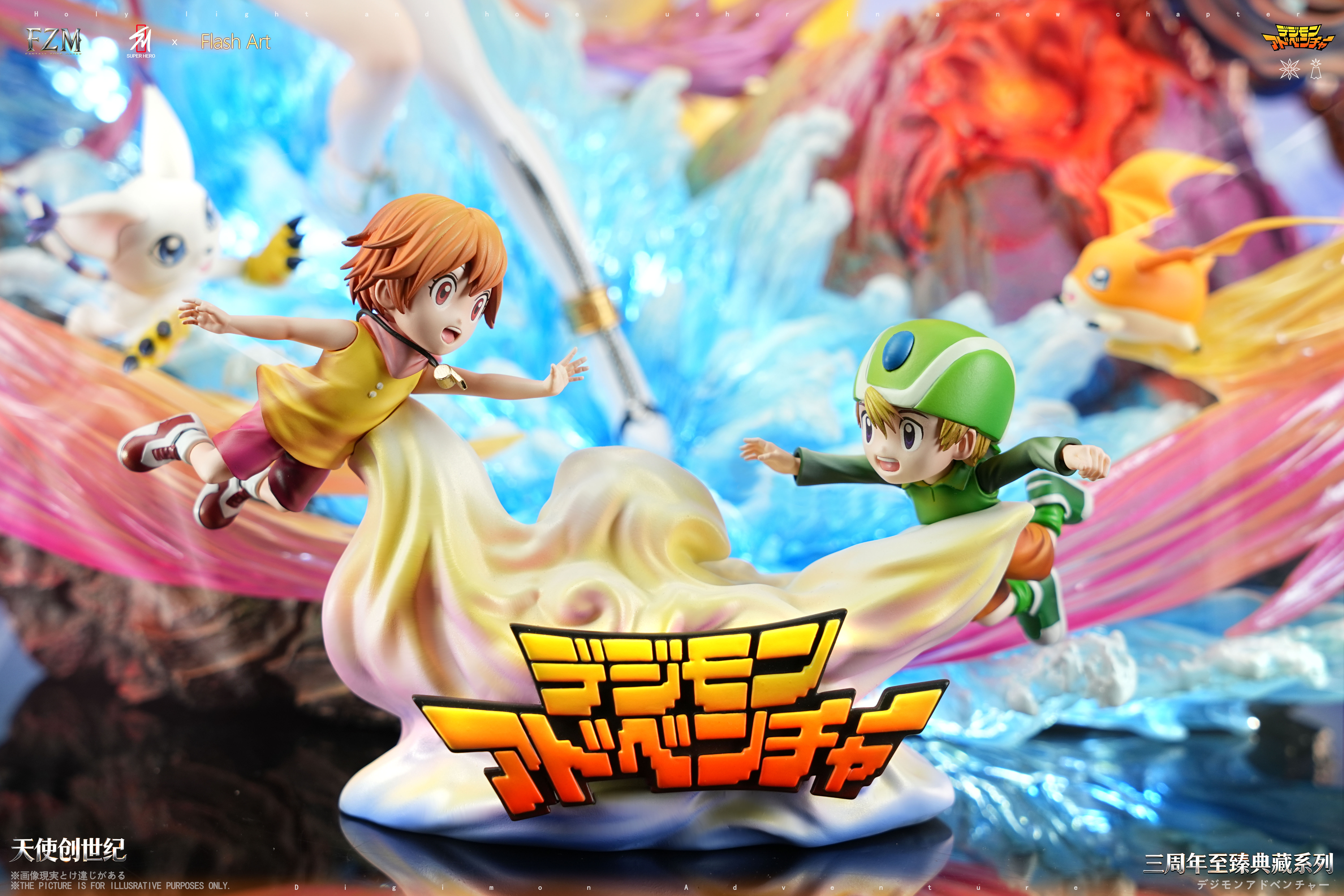 【Pre-sale】Angewomon-Digimon Adventure-SUPER HERO Studio x Flash Art STUDIO x Fantasy Zone Maker