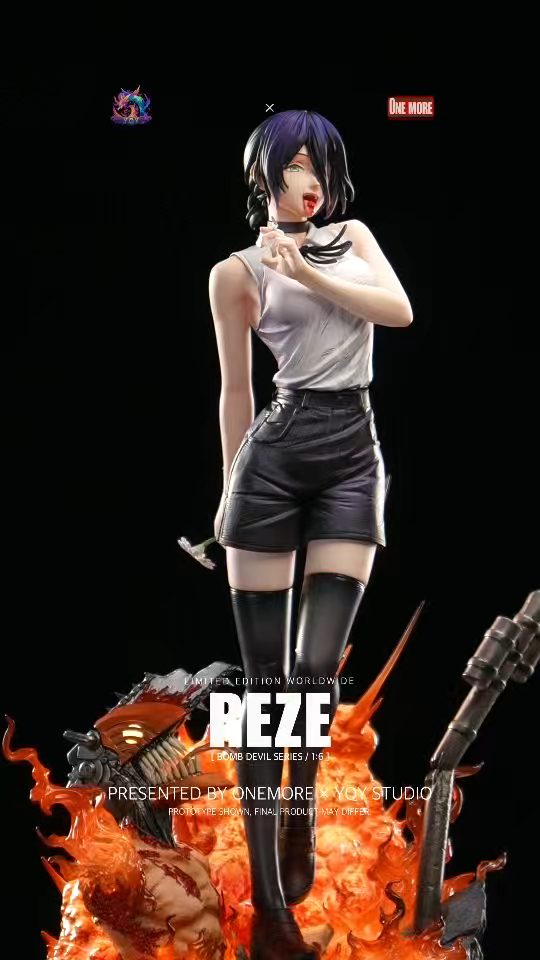 【Pre-sale】Reze-Chainsaw Man-ONE MORE × YQY Studio