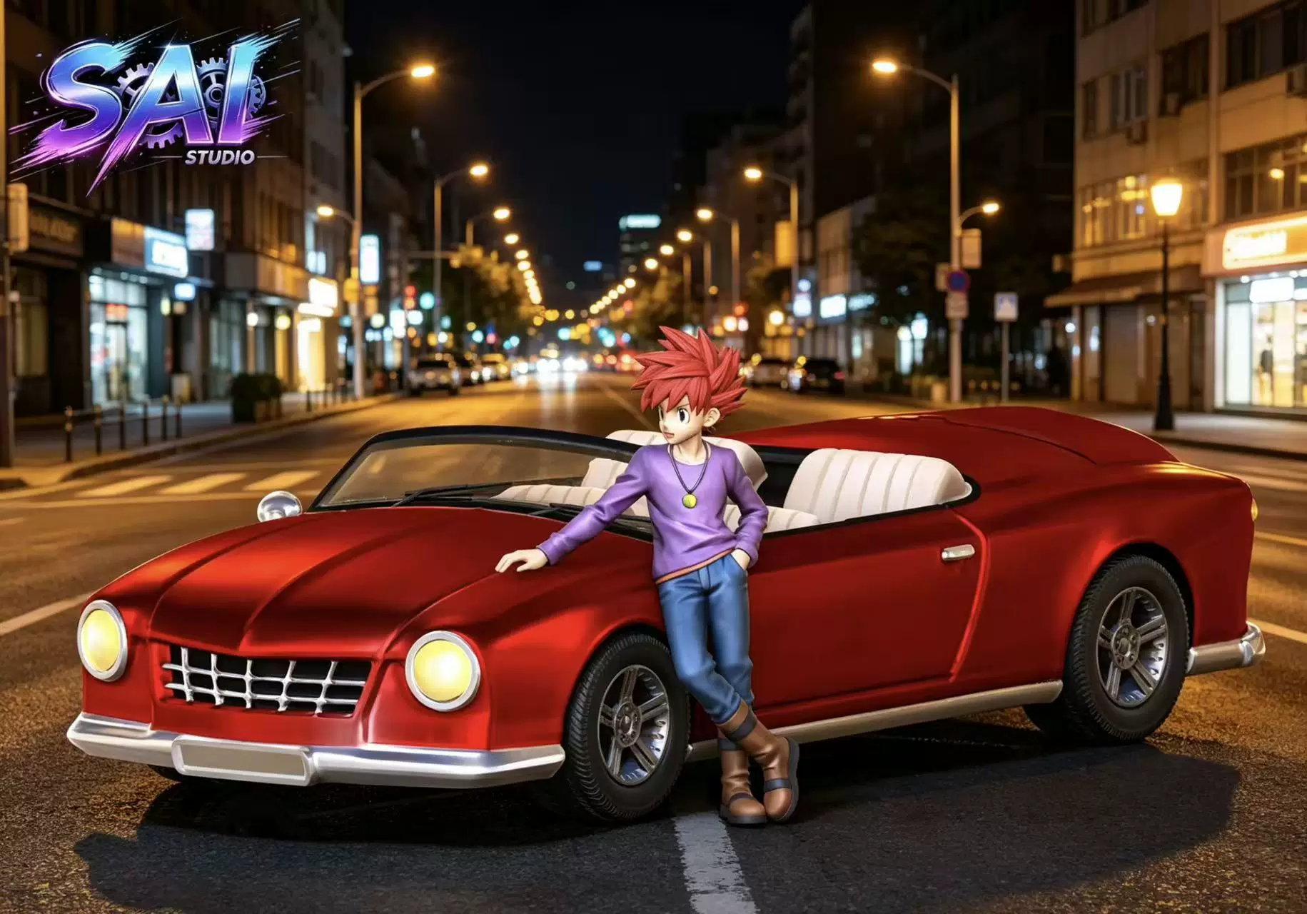 【Pre-sale】1/20 Scale Gary Oak-Pokemon-SAI Studio
