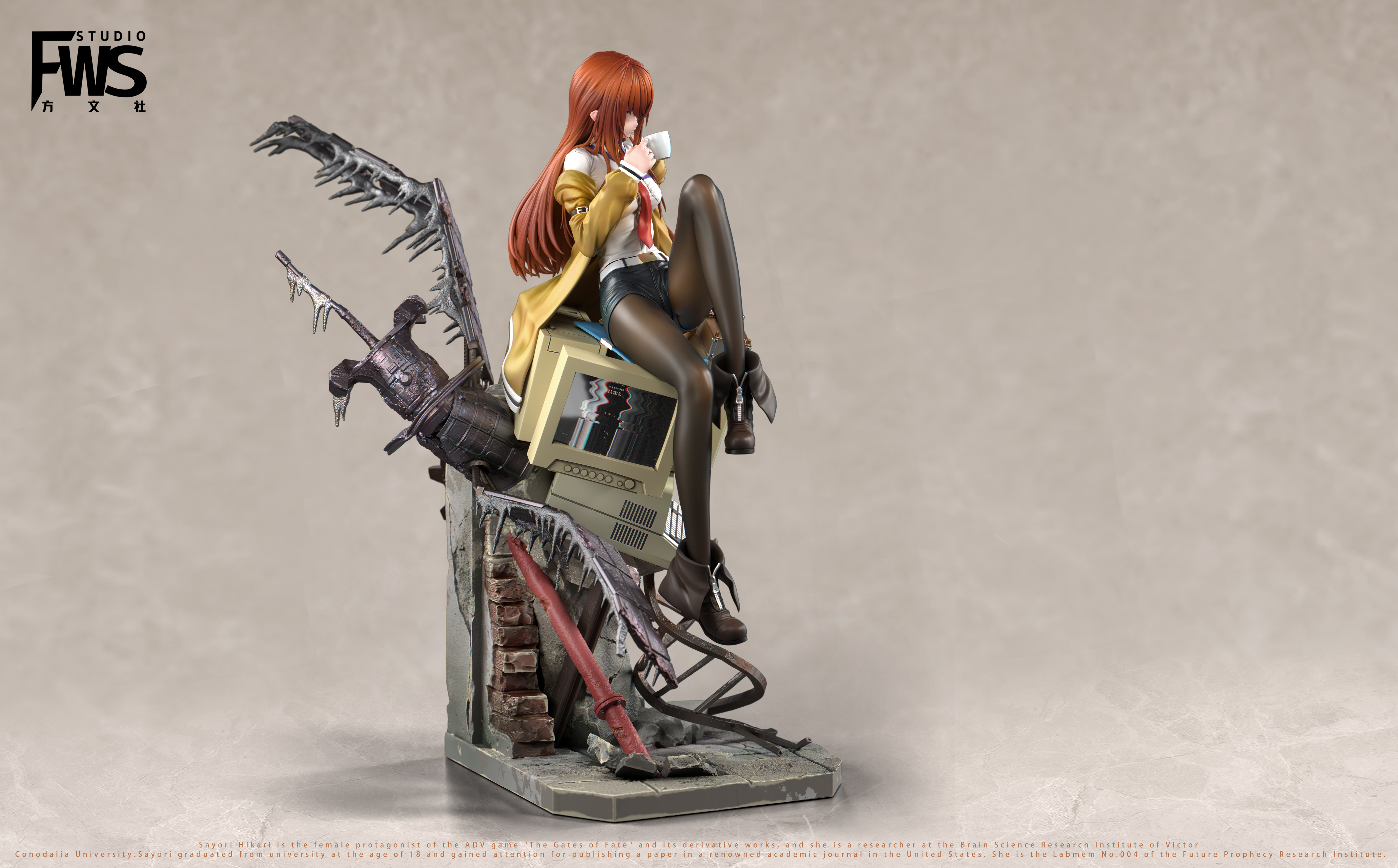 【Pre-sale】1/6 Scale Makise Kurisu-Steins Gate-FWS Studio