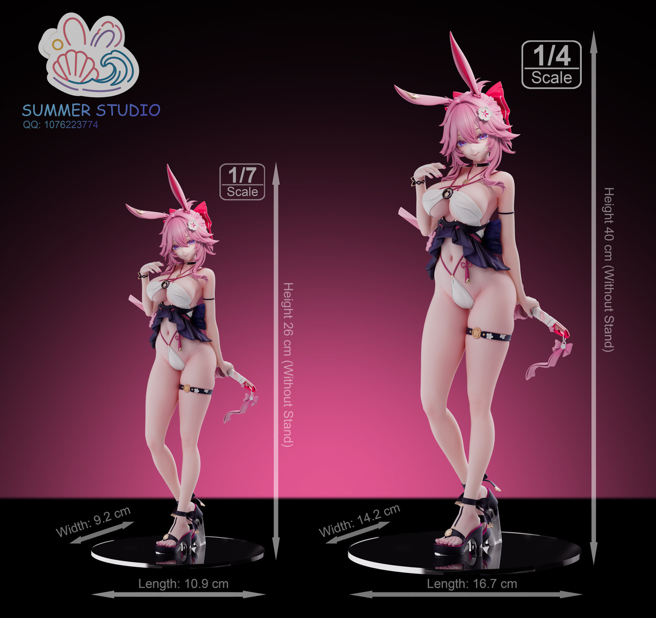 【Pre-sale】1/7 and 1/4 Scale Evanescia-Honkai: Star Rail-Summer Club Studio