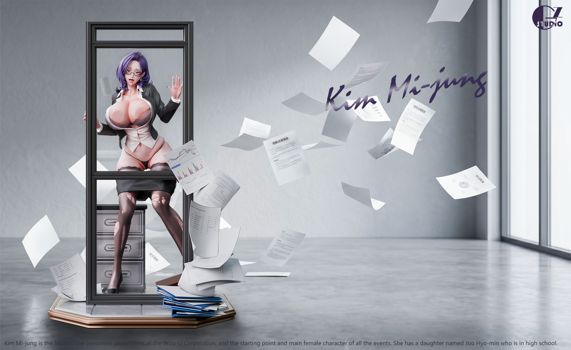【Pre-sale】1/4 Scale Kim Mi-ting-GZ Studio