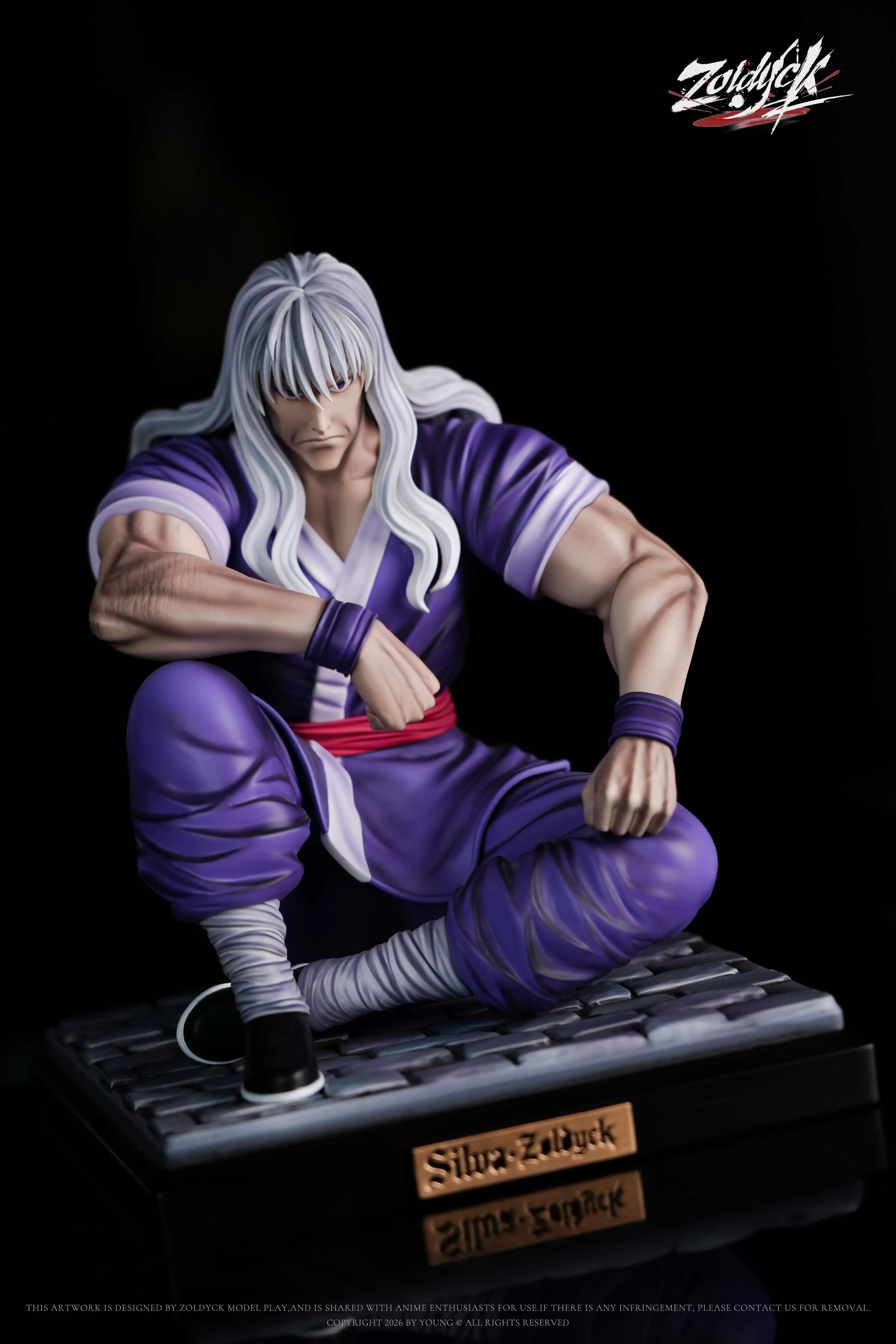 【Pre-sale】1/6 Scale Silva and Zeno-Hunter X Hunter-Zoldyck Studio