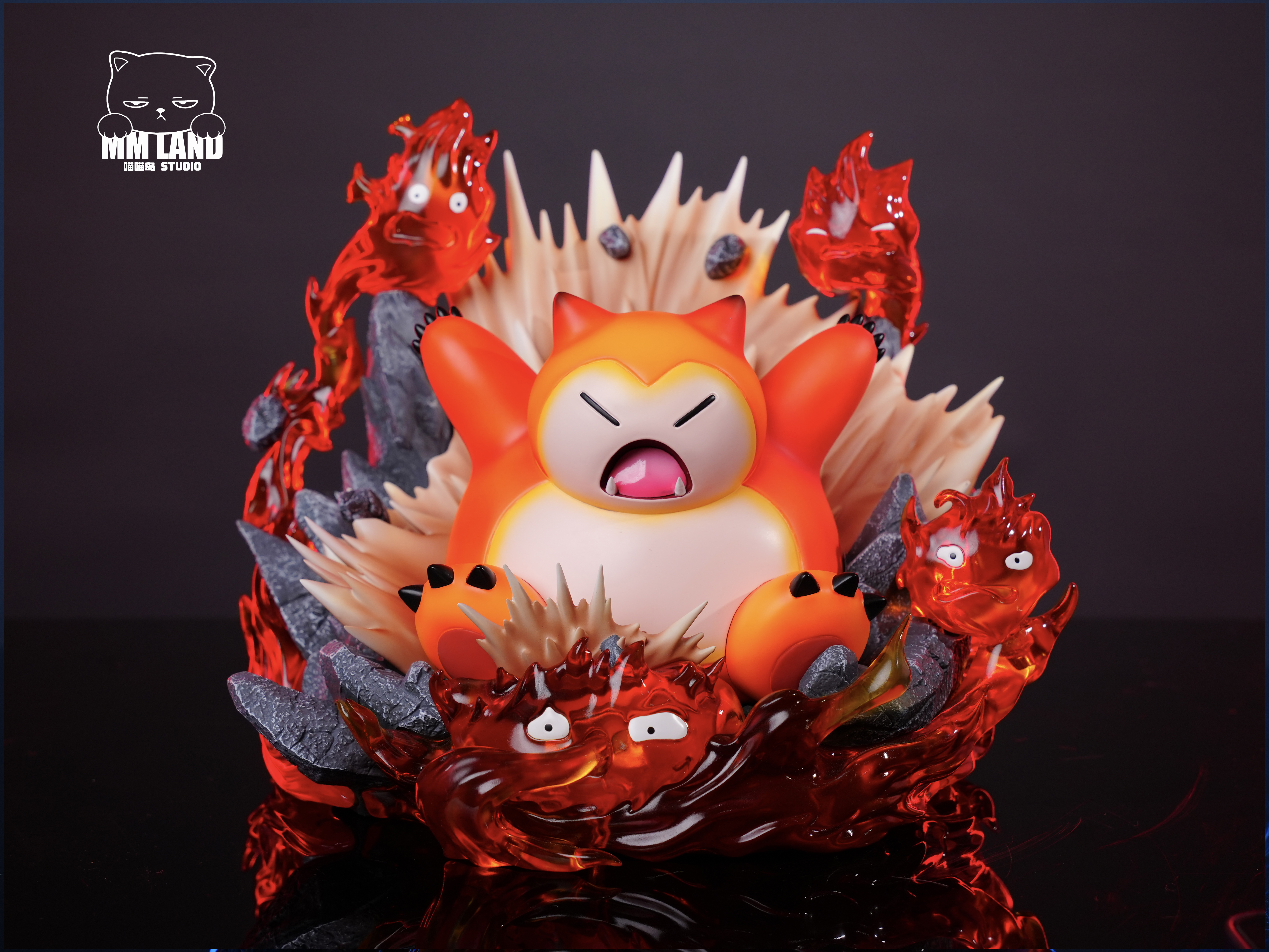 【Pre-sale】Snorlax WITH Calcifer-Pokemon-MMLAND Studio