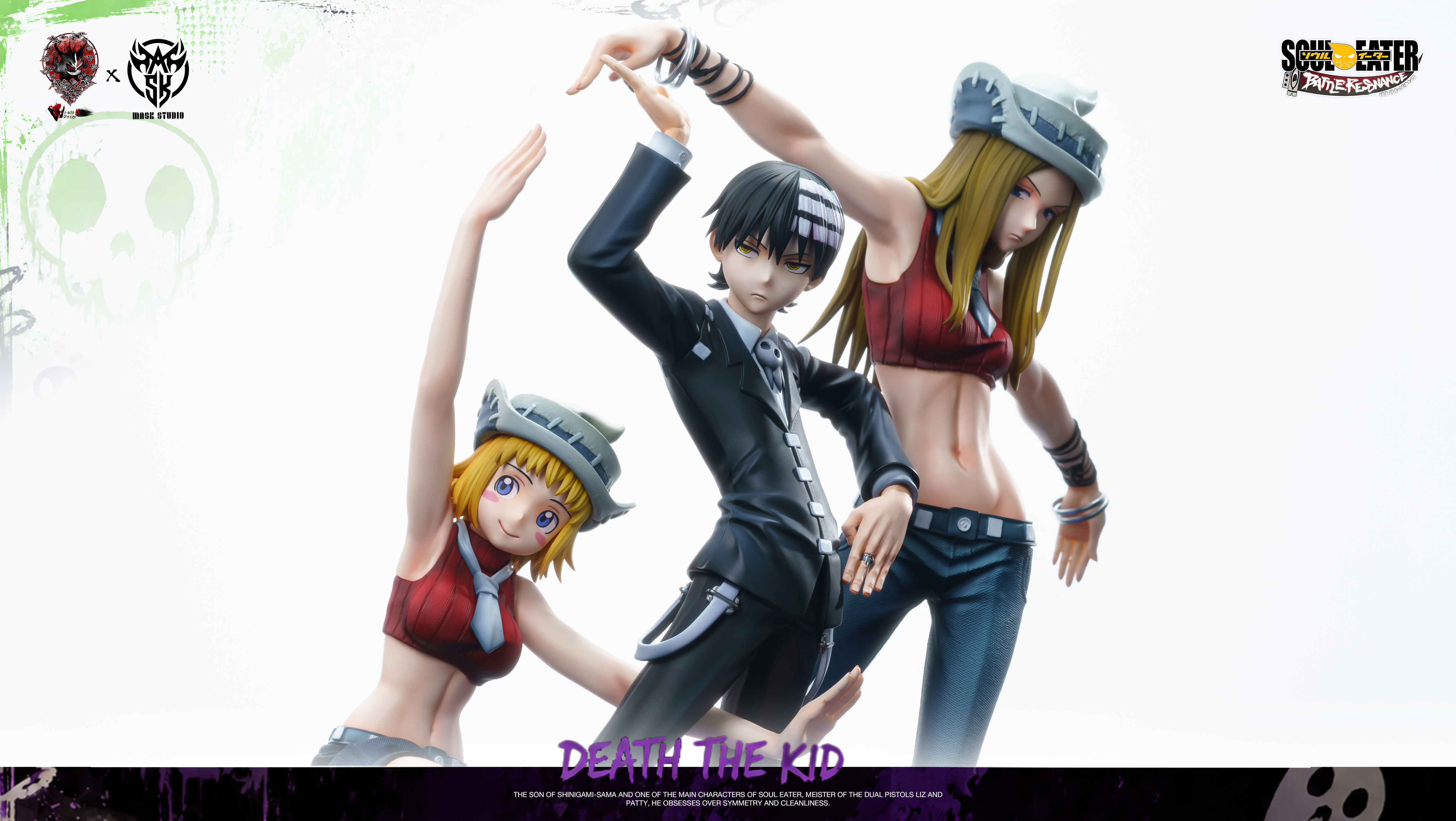 【Pre-sale】1/6 Death the Kid-Soul Eater-Weare A Design X Mask Studio