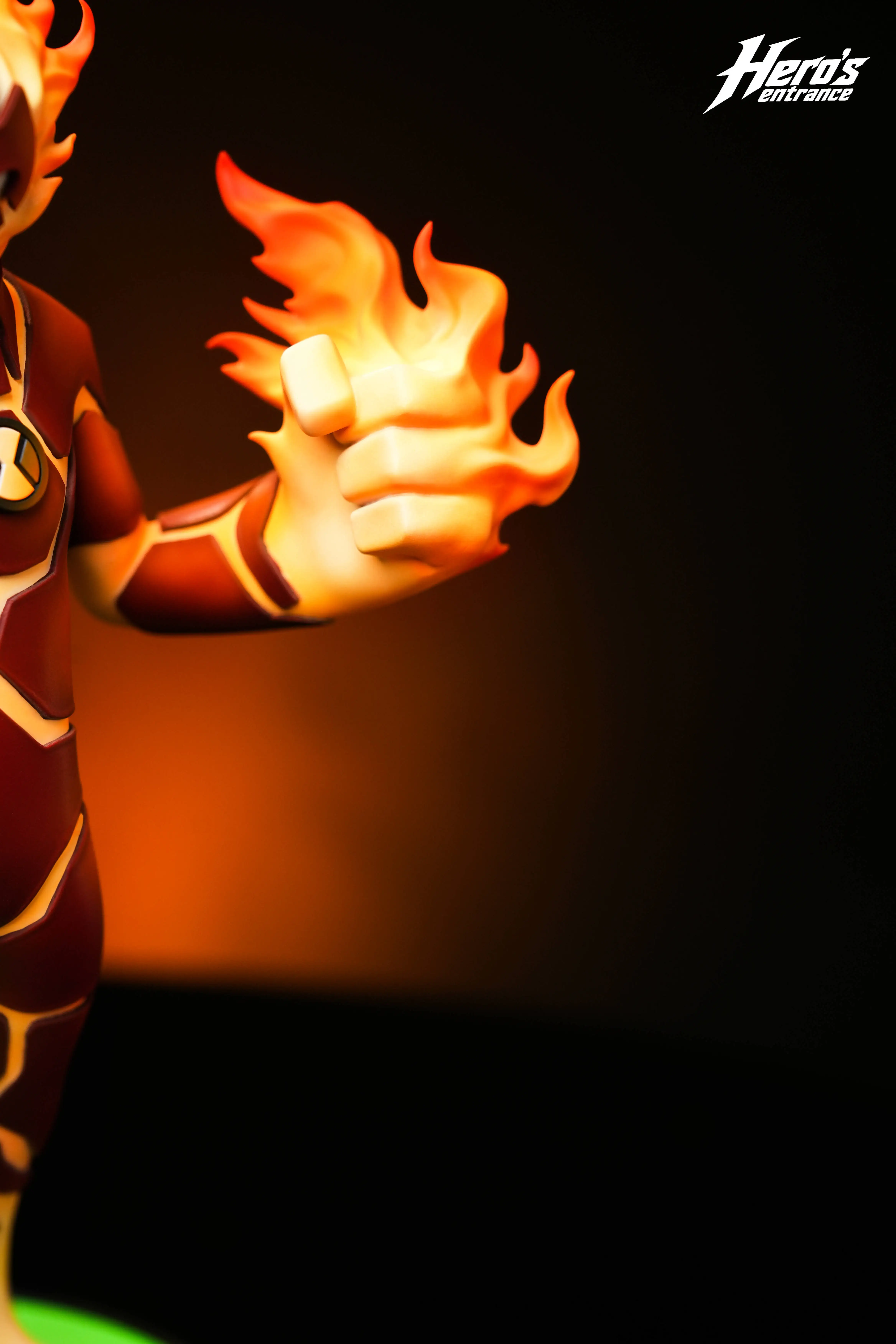 【Pre-sale】Heatblast with LED-Ben 10-Hero's Entrance Studio