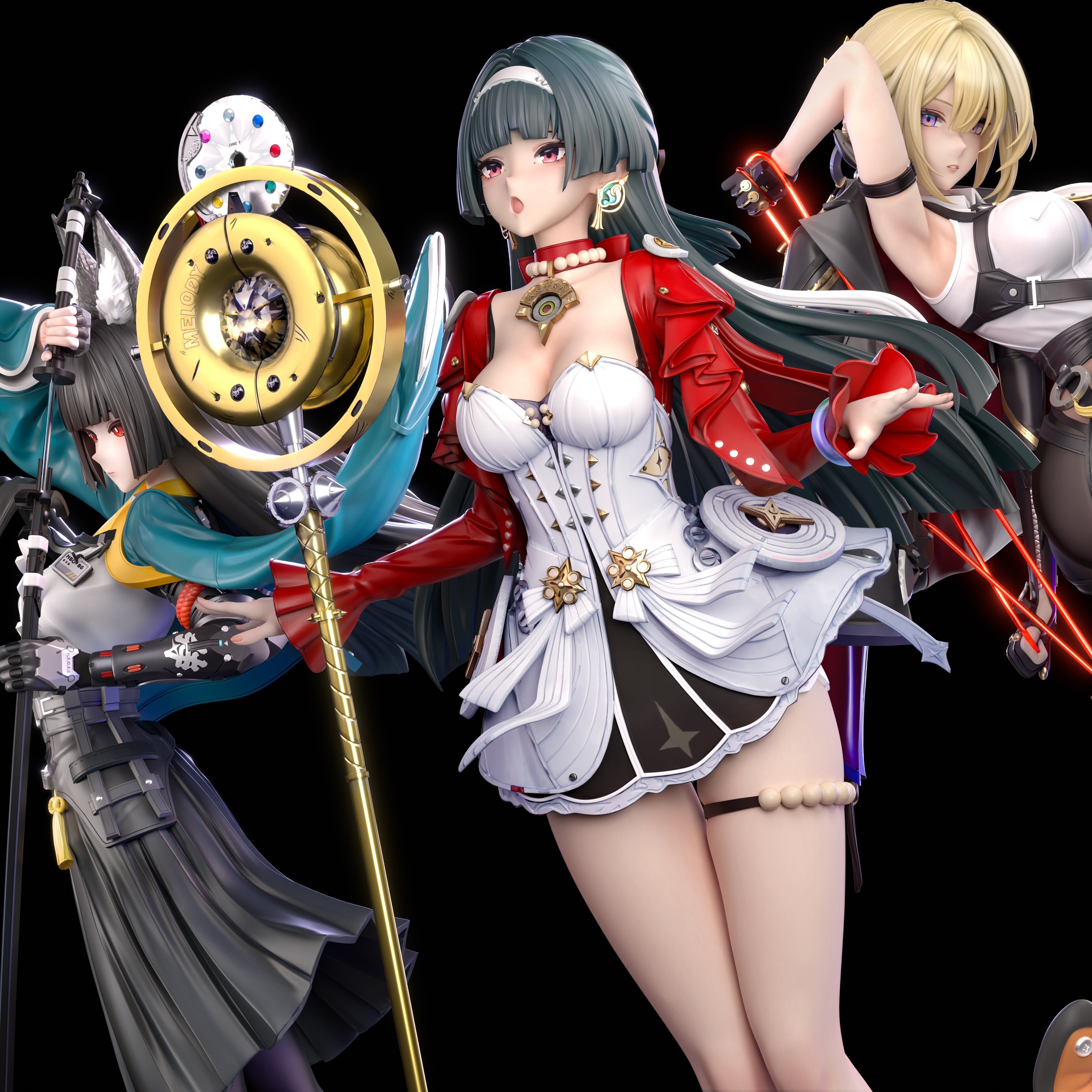 【Pre-sale】1/6 Scale Astra Yao, Hoshimi Miyabi and Evelyn Chevalier-HaJiMi Studio