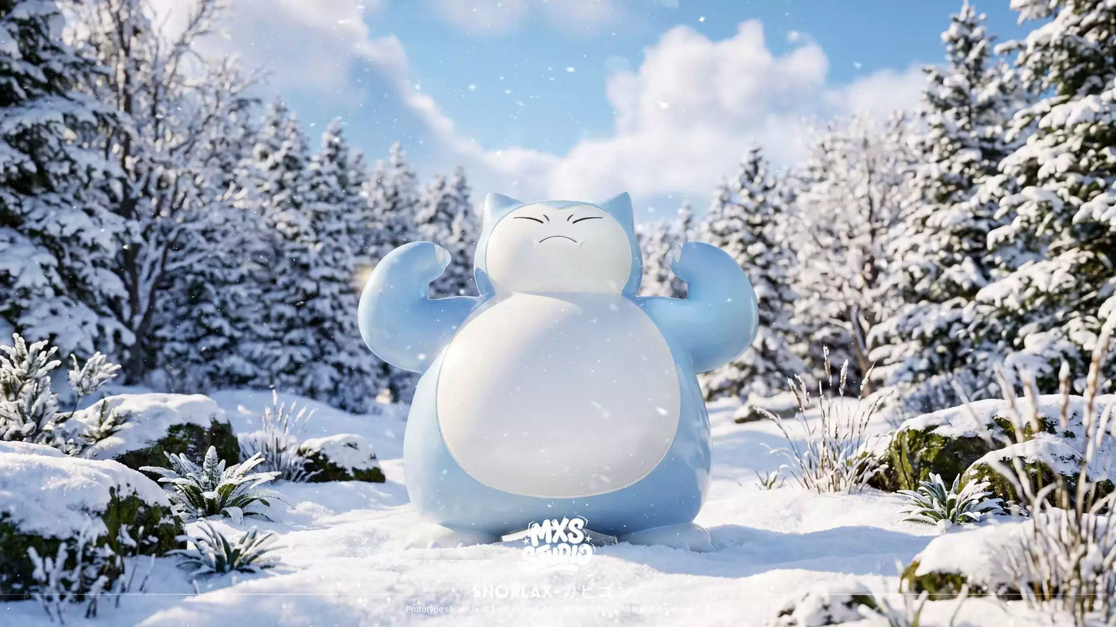 【Pre-sale】1/20 Scale Snorlax-Pokemon-MXS Studio