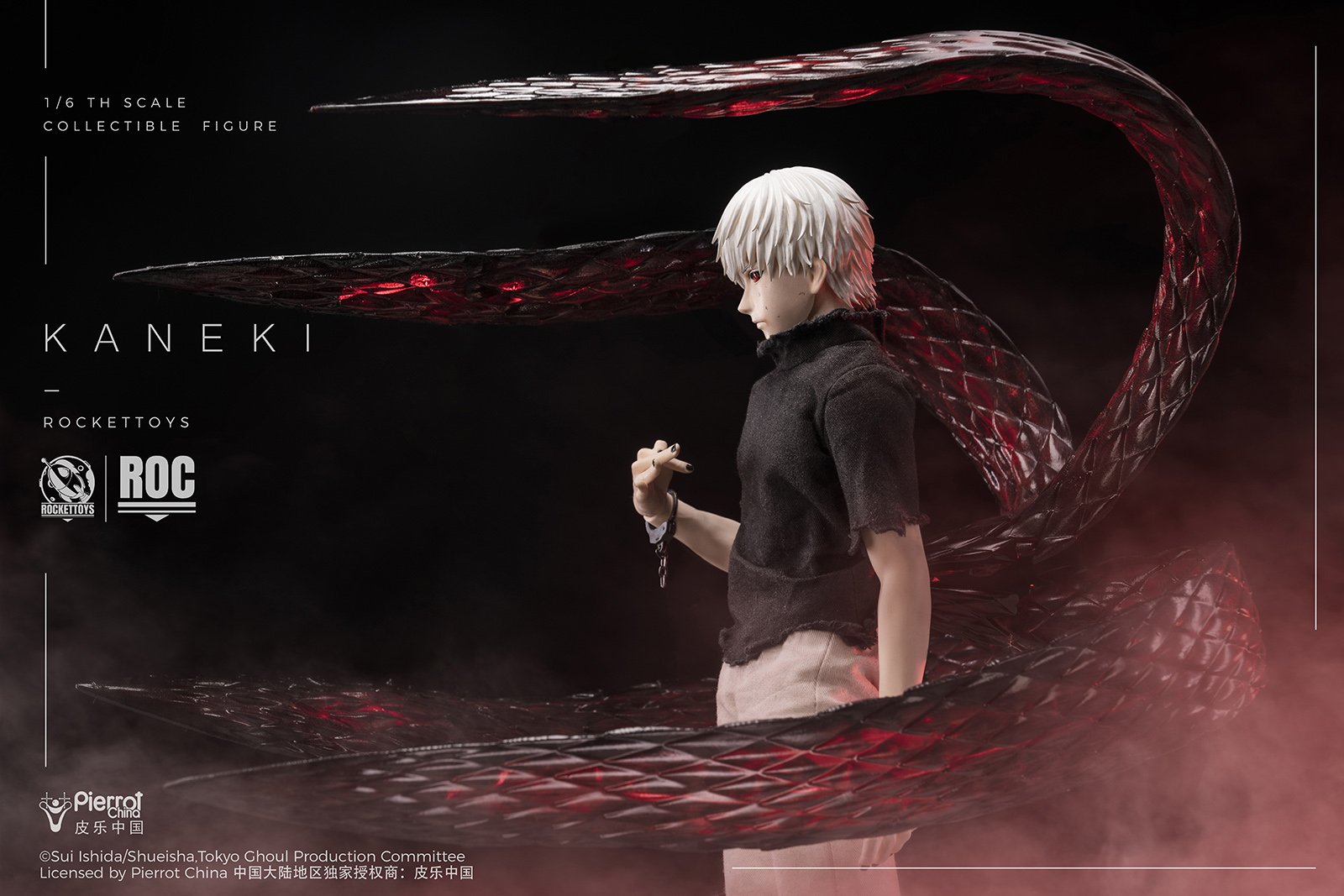 【Pre-sale】1/6 Scale Kaneki Ken-Tokyo Ghoul‌-Rocket Toys Studio