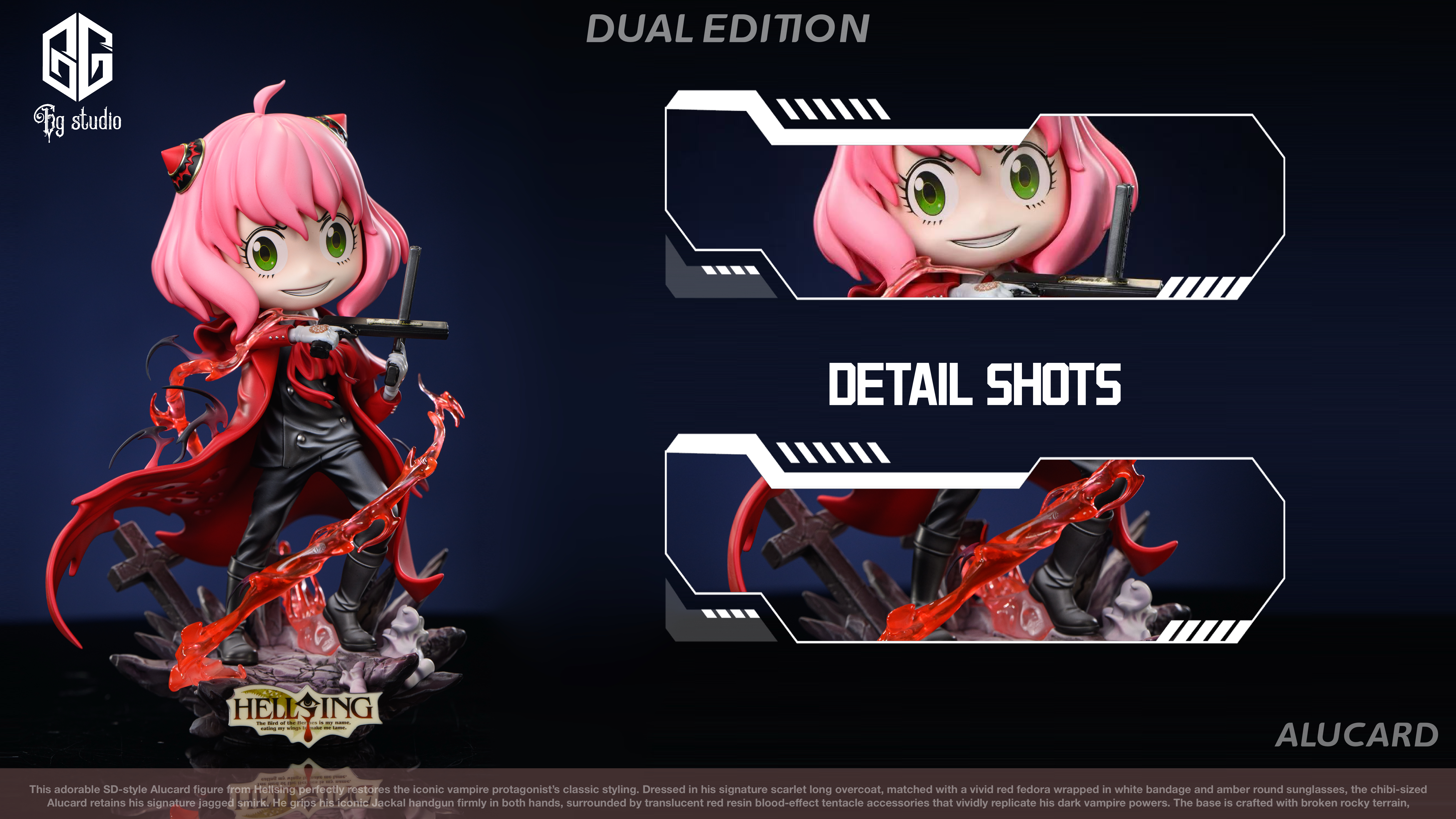【Pre-sale】Anya COS Alucard-SPY X FAMILY-BG Studio