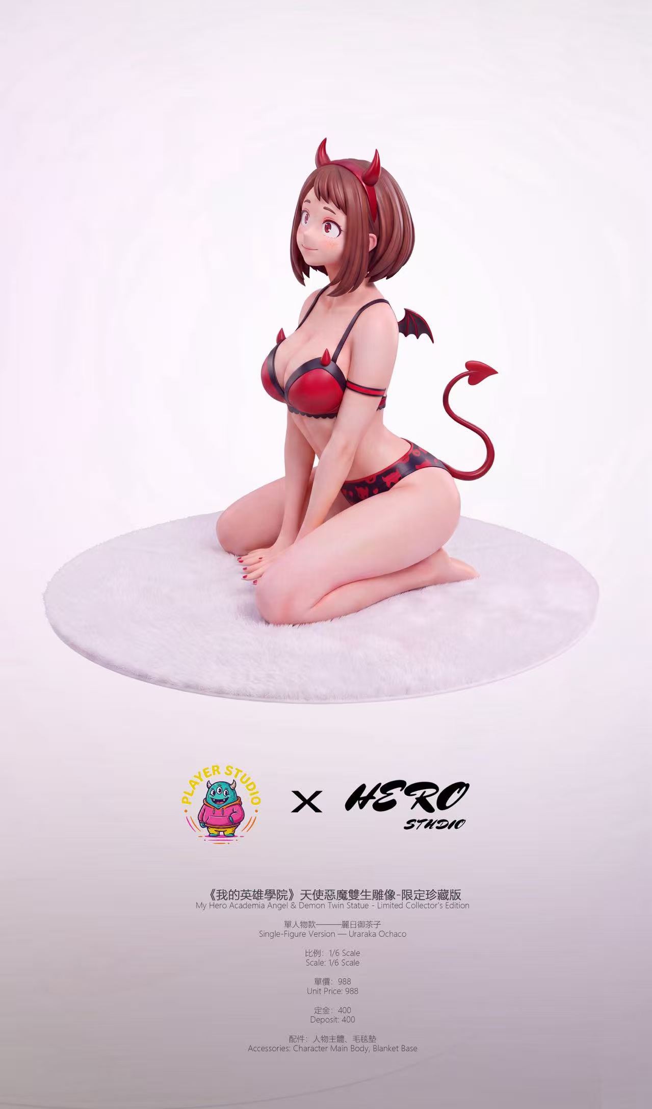 【Pre-sale】1/6 Scale Toga and Ochako Uraraka-My Hero Academia-Player Studio X Hero Studio
