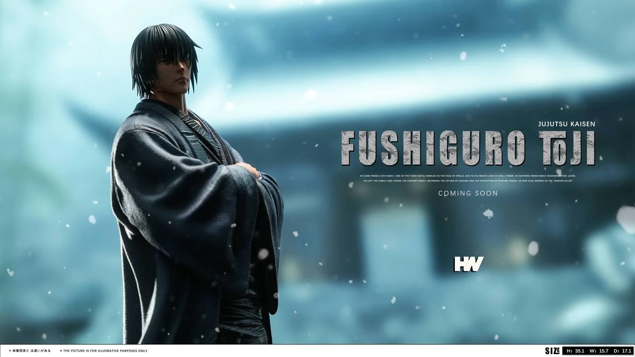 【Pre-sale】1/6 Scale Fushiguro Toji-Jujutsu Kaisen-HW Studio