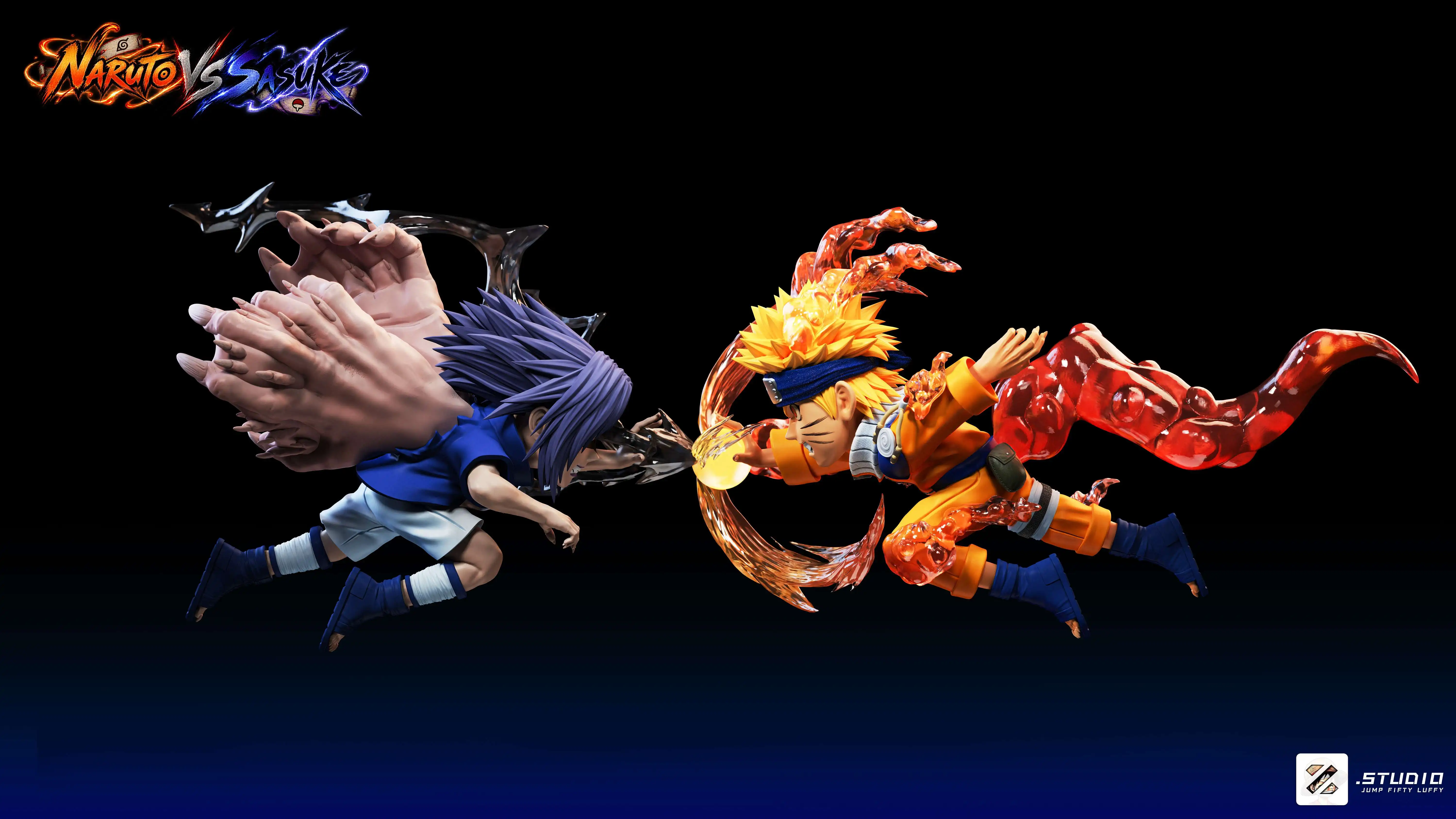 【Pre-sale】Sasuke VS Naruto-Naruto-Zzz Studio