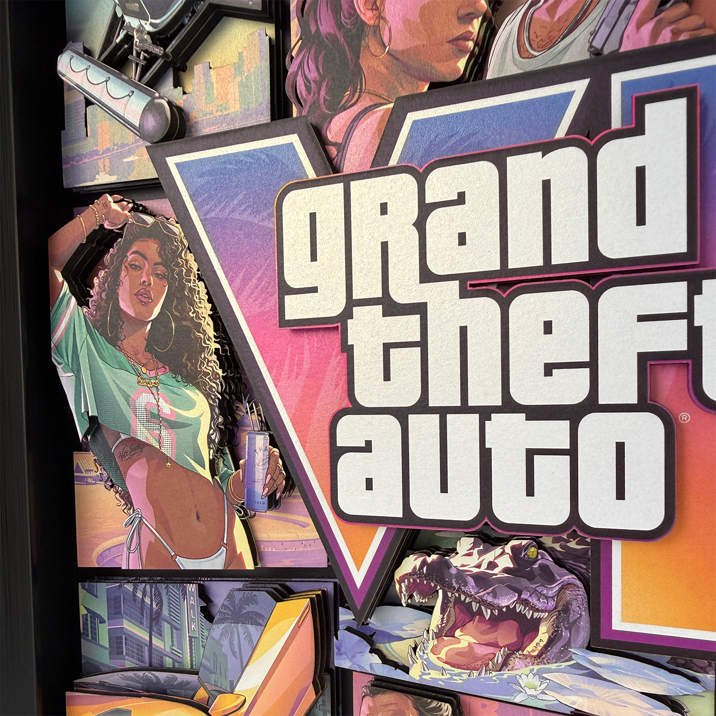 【In stock】Decorative Painting of Grand Theft Auto-Aotu Panda Studio