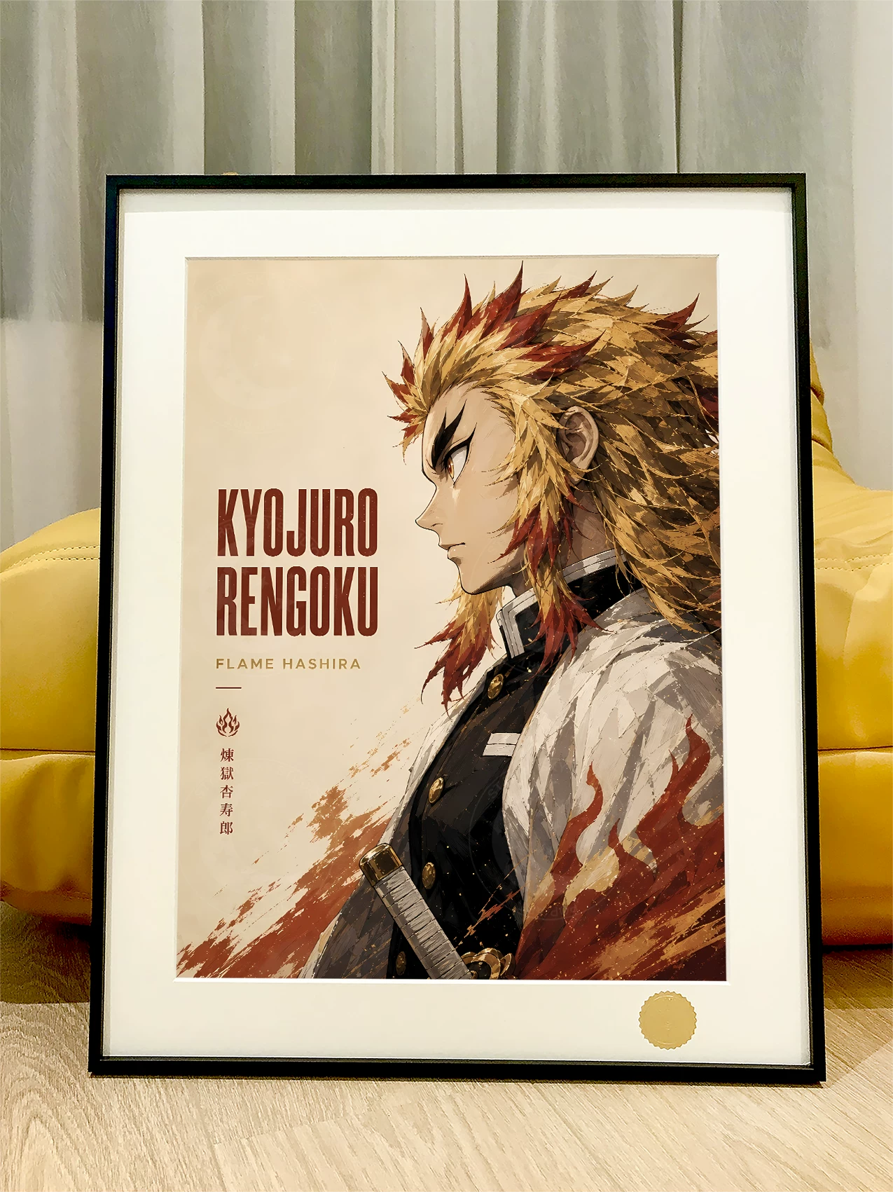【Pre-sale】Decorative Painting of Rengoku Kyoujurou-XingKong Studio