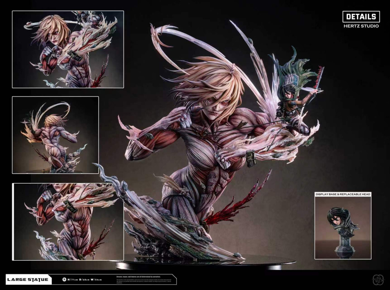 【Pre-sale】Eren Titan and Female Titan with LED-Attack on Titan-Hertz Studio