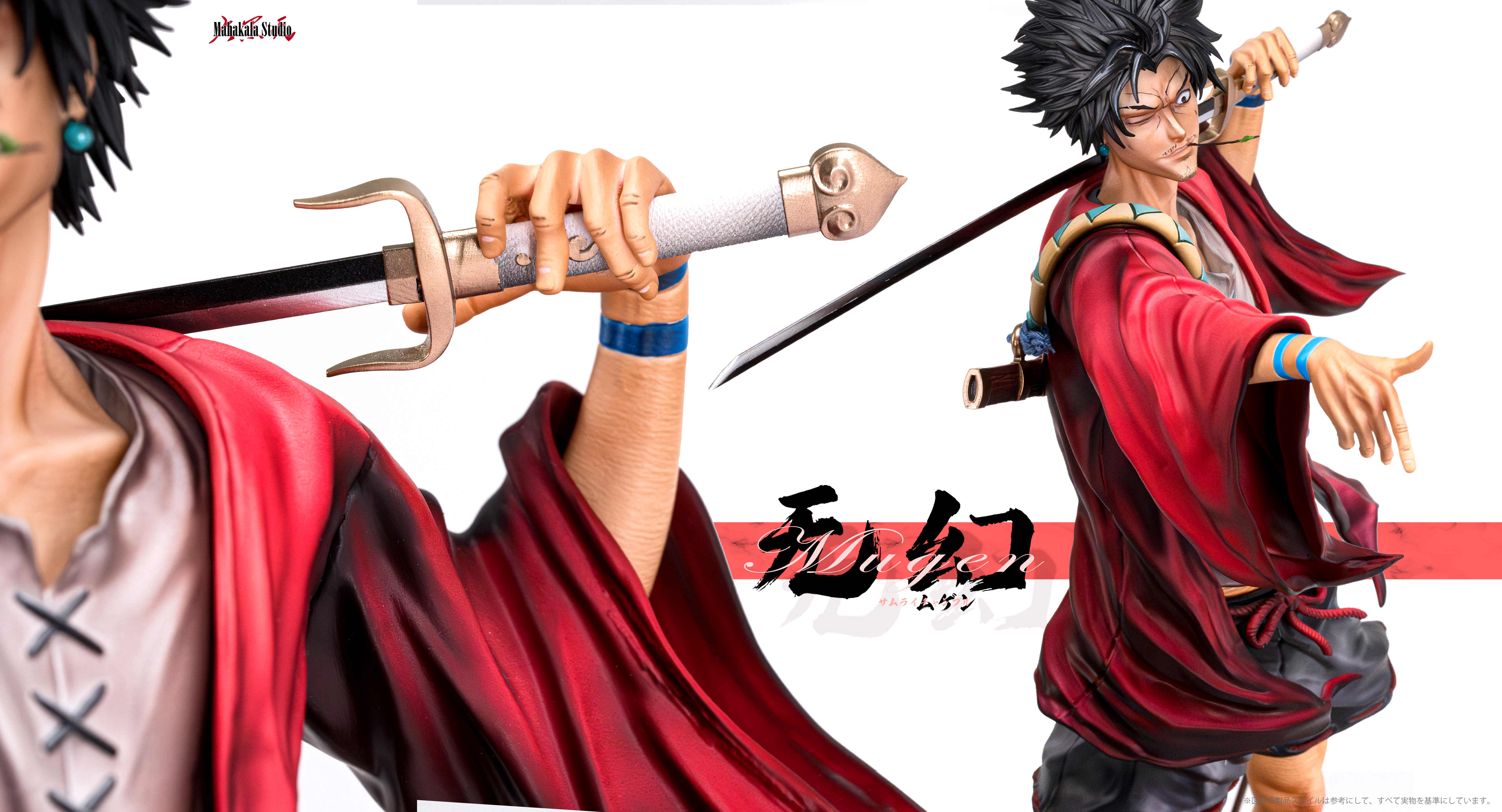 【Pre-sale】1/6 Scale Jin, Mugen and Fun-Samurai Champloo‌-Mahakala Studio