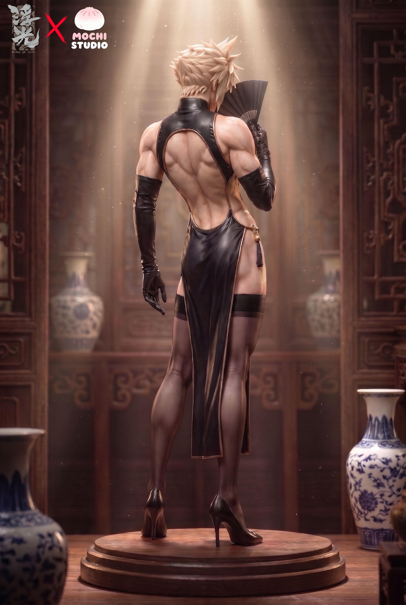 【Pre-sale】Cheongsam Cloud and Sephiroth-Final Fantasy-Mochi Studio