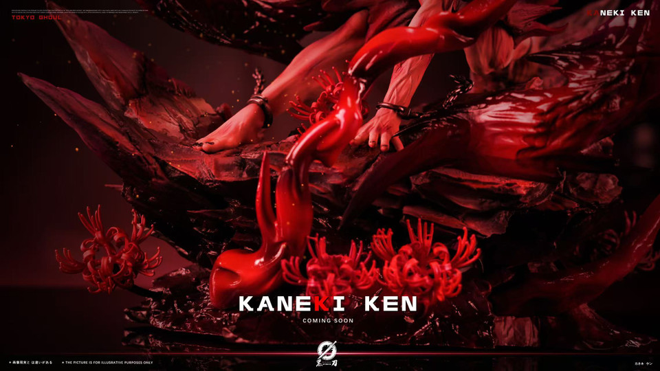 【Pre-sale】1/6 Scale Kaneki Ken-Tokyo Ghoul‌-Black Blade Studio