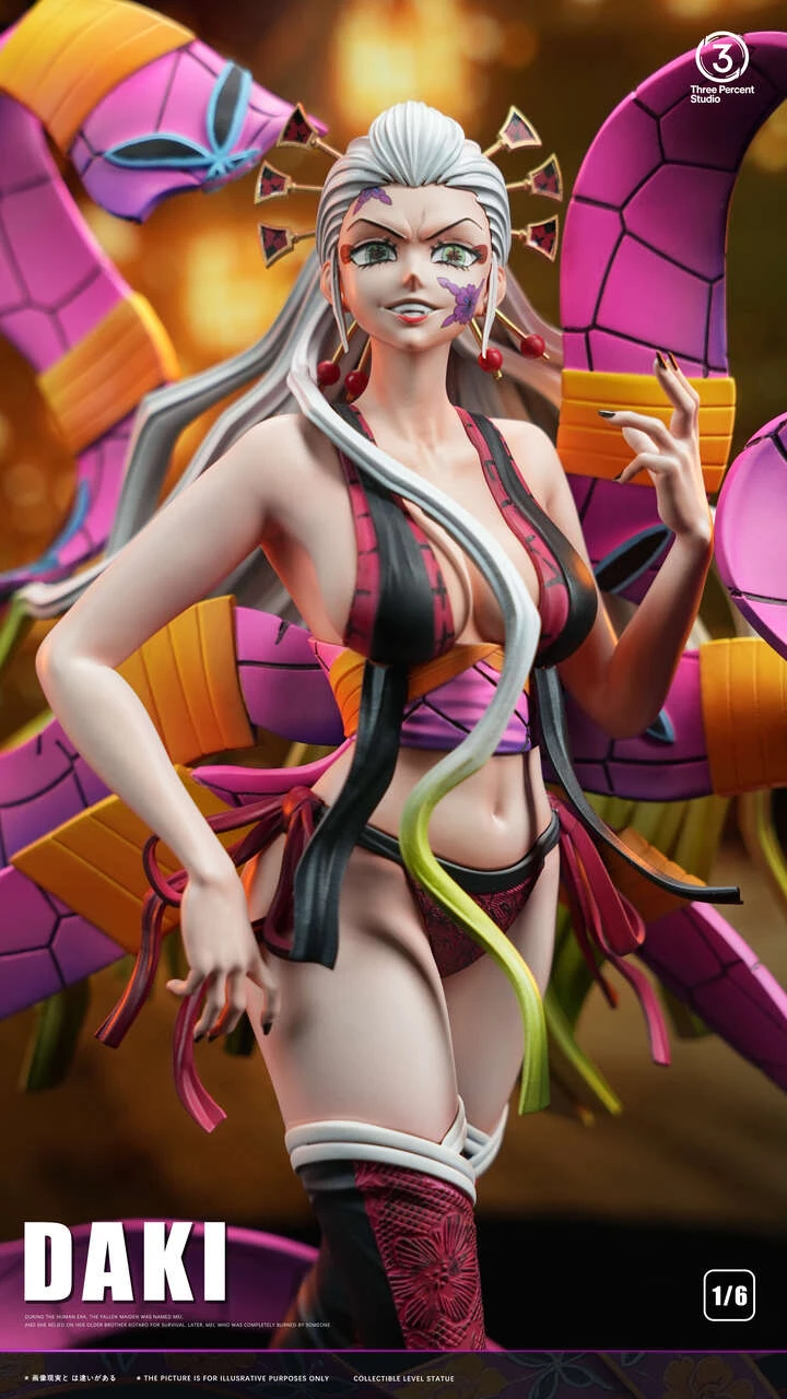 【Pre-sale】1/6 Scale Daki with LED-Demon Slayer-Three Percent Studio