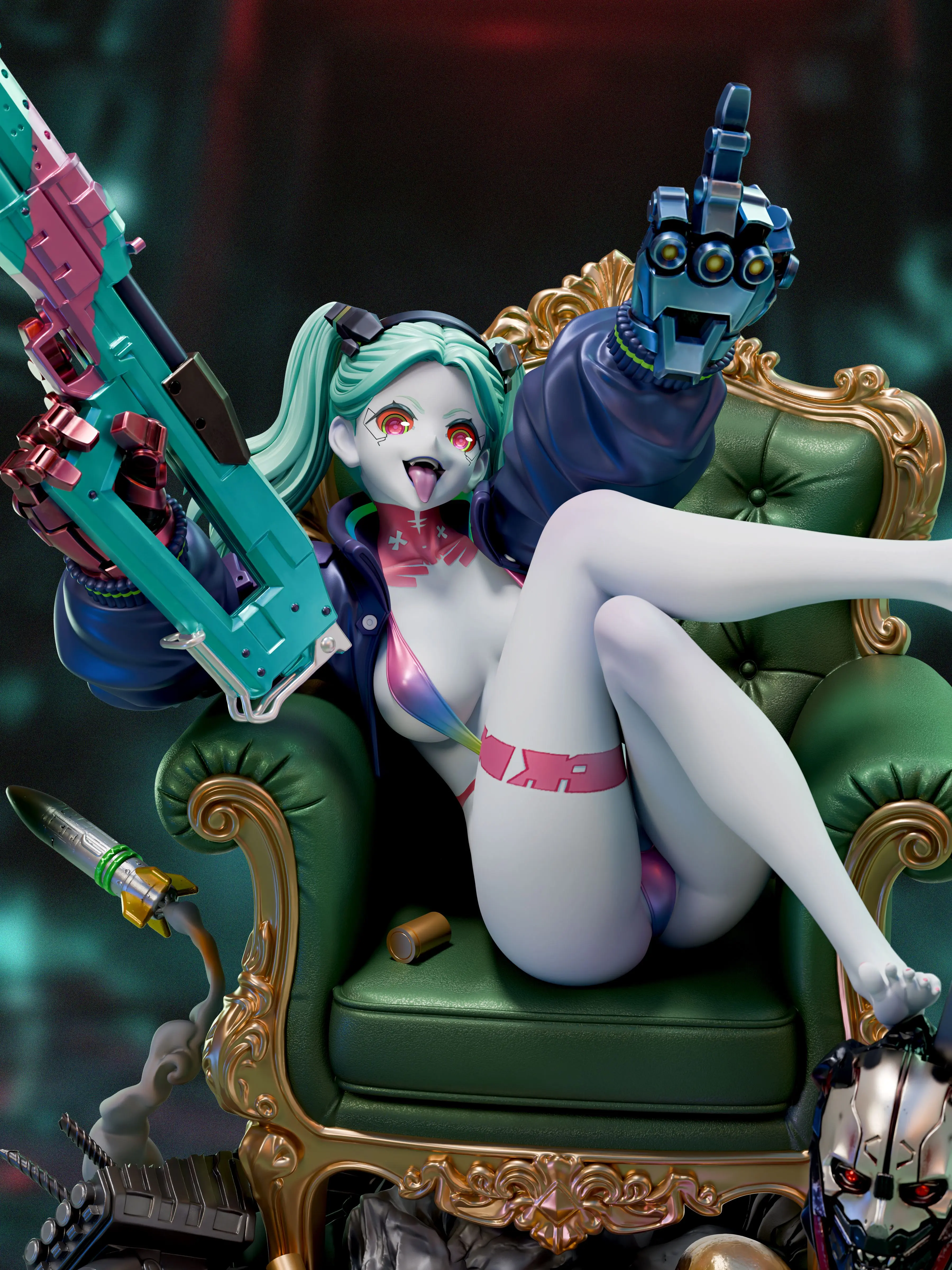 【Pre-sale】1/4 Scale Rebecca-Cyberpunk: Edgerunners-Reflection Studio
