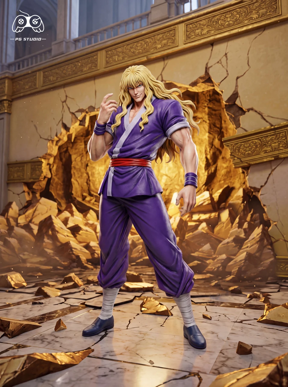 【Pre-sale】1/6 Scale Silva Zoldyck and Maha Zoldyck-Hunter x Hunter-PG Studio