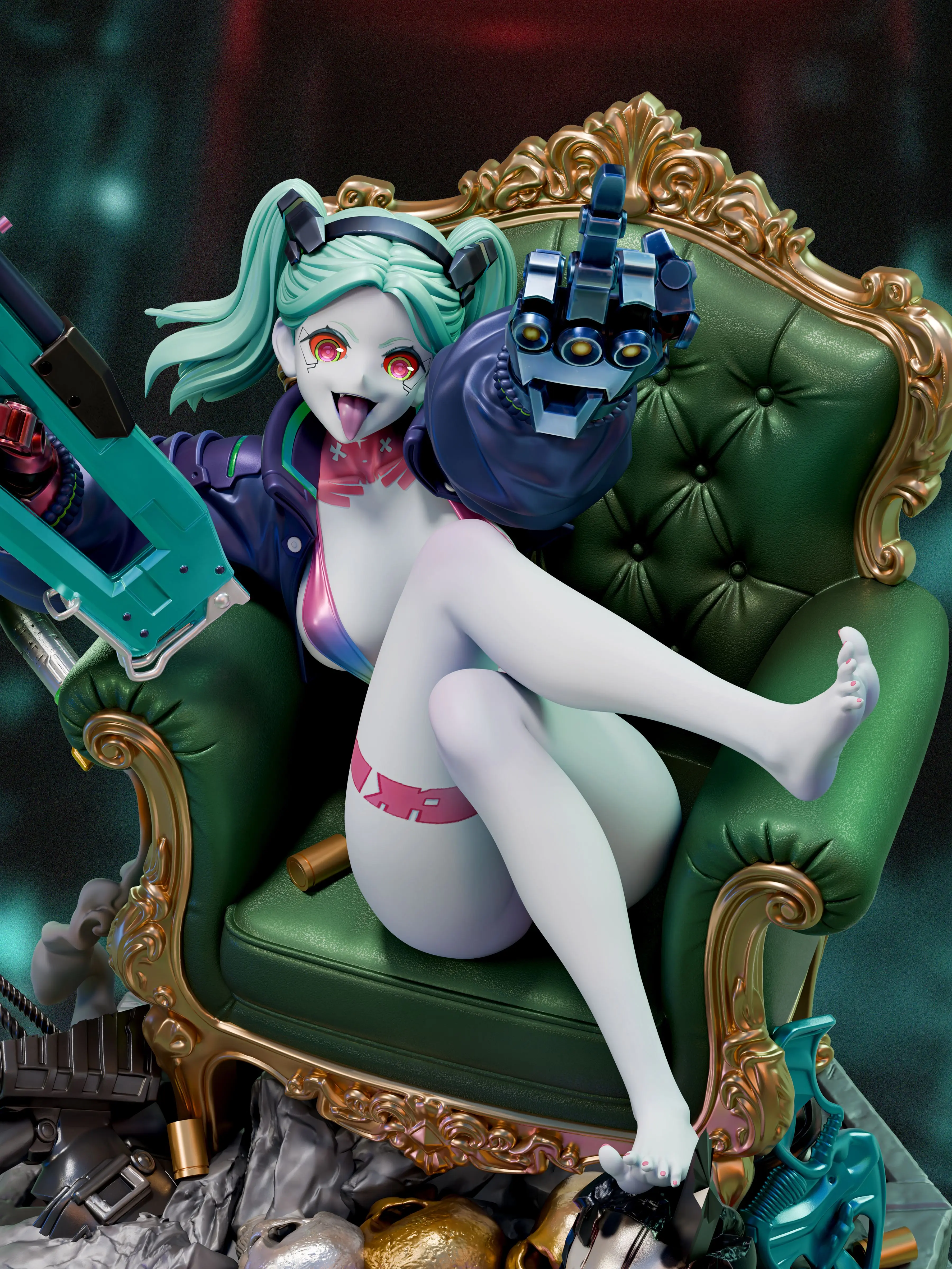 【Pre-sale】1/4 Scale Rebecca-Cyberpunk: Edgerunners-Reflection Studio