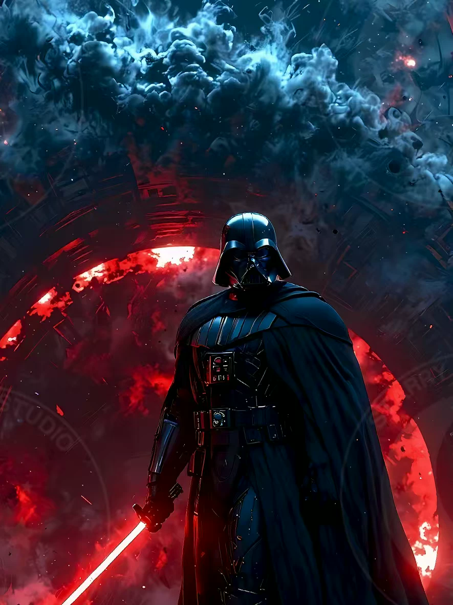 【Pre-sale】Decorative Painting of Darth Vader-Star Wars-XingKong Studio