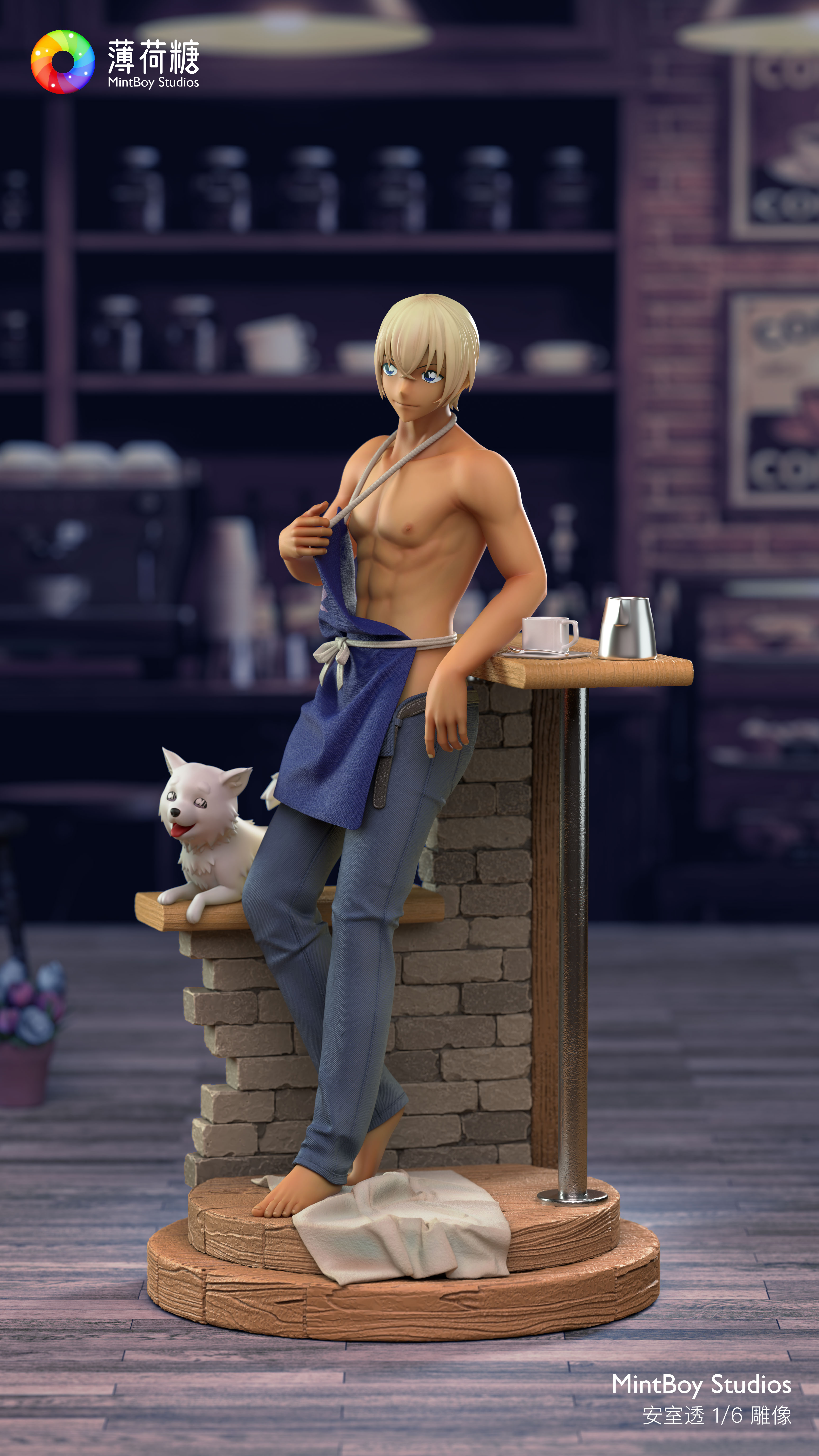 【Pre-sale】1/6 Scale Zero Furuya Rei-Detective Conan-MintBoy Studio
