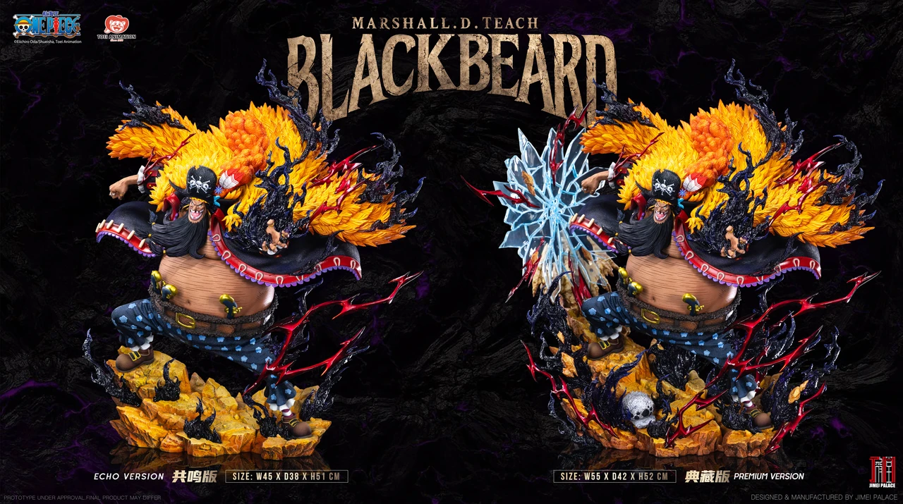 【Pre-sale】1/6 Scale Legendary BlackBeard Licensed-One Piece-Jimei Palace Studio