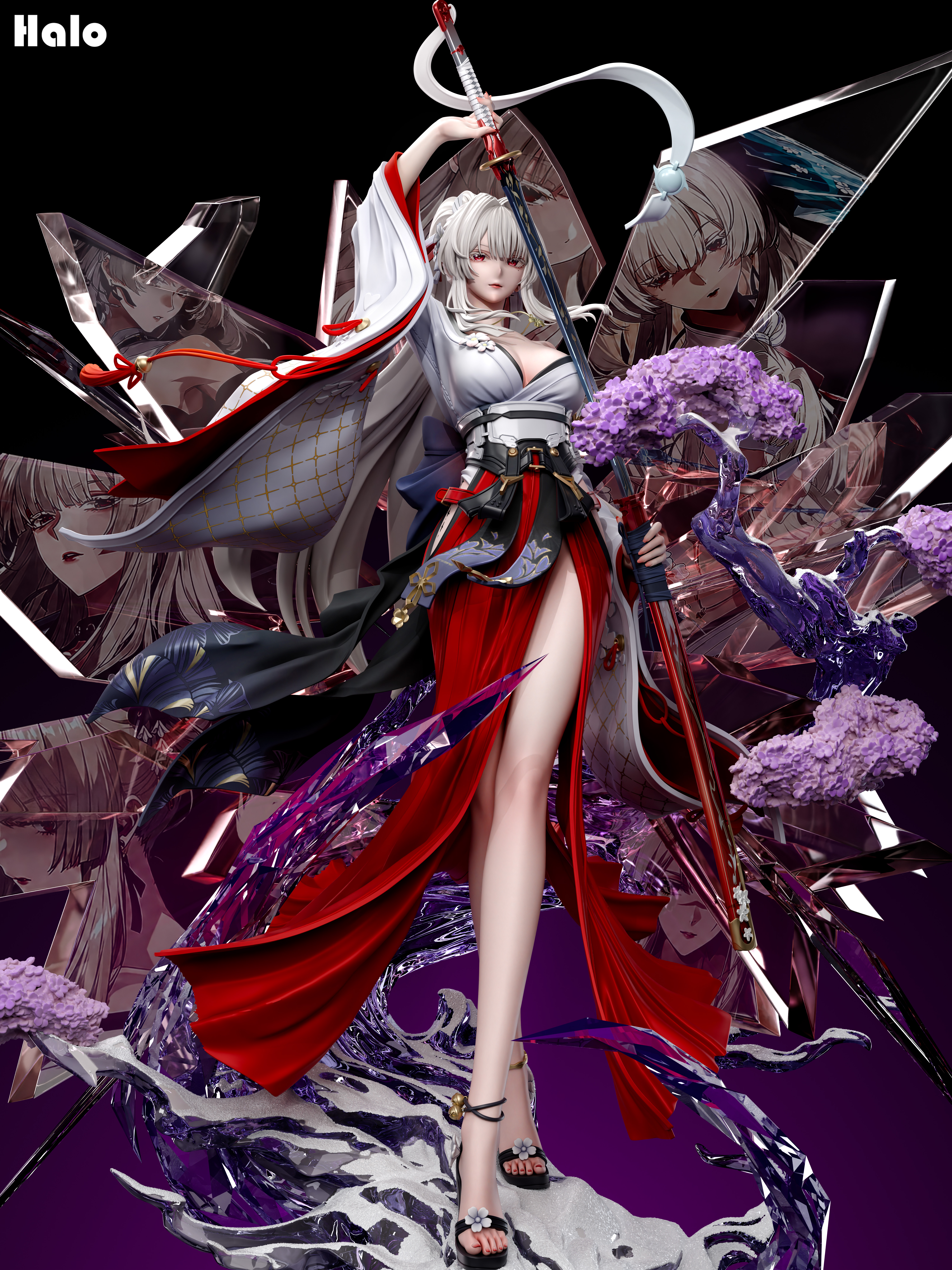【Pre-sale】1/4 and 1/6 Scale Hiyuki-Wuthering Waves-Halo Studio