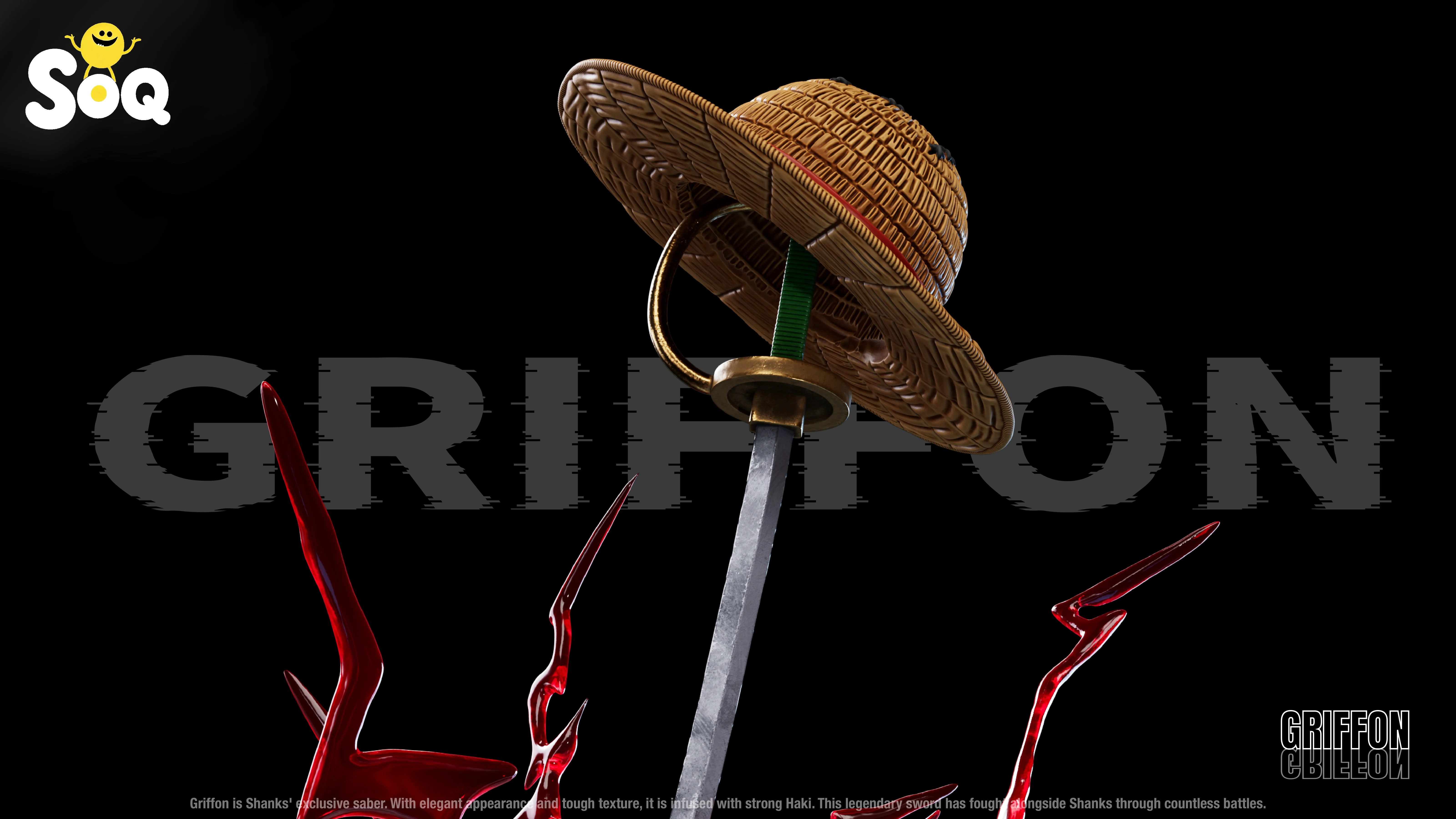 【Pre-sale】Sword of Shanks-One piece-SOQ Studio